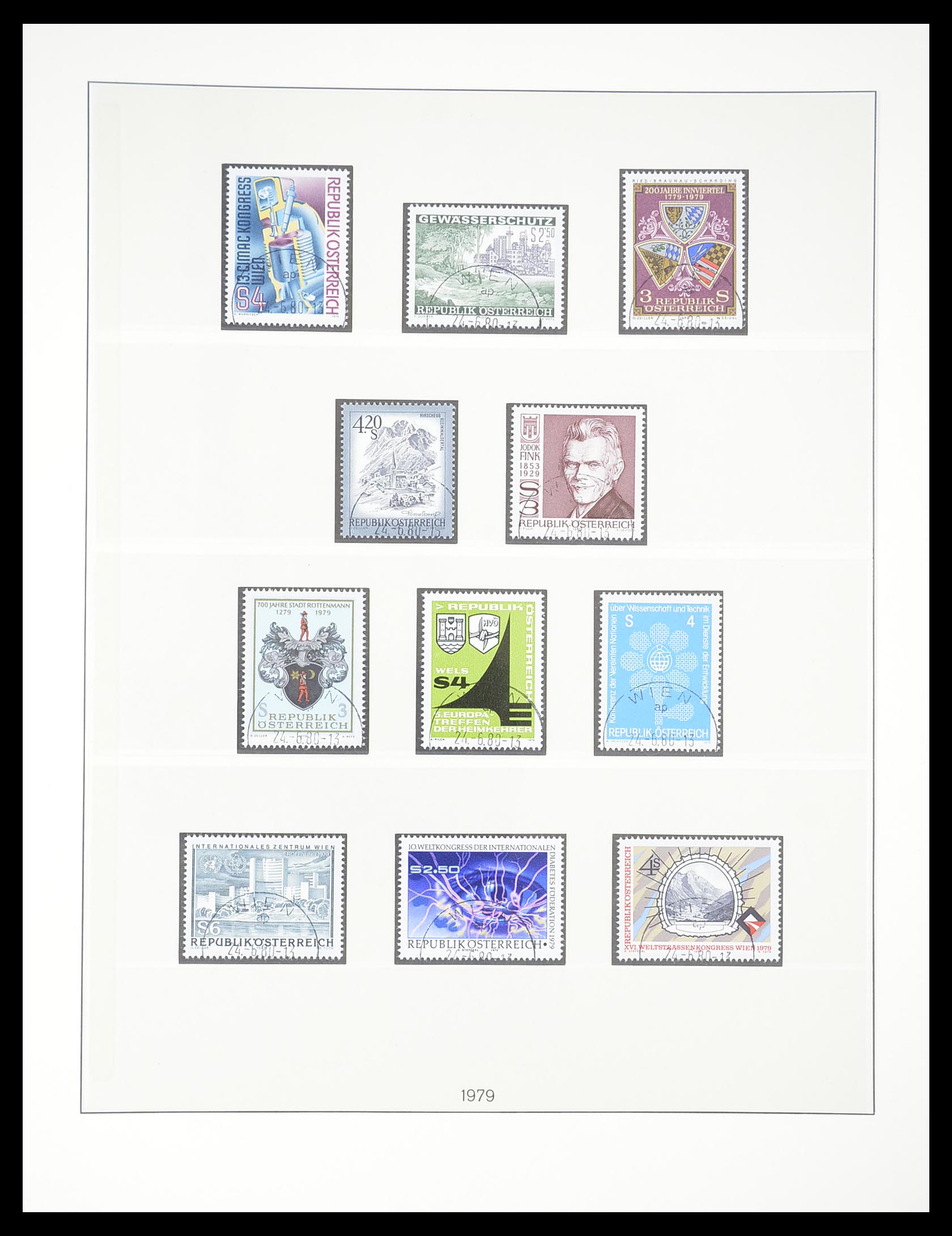 33189 098 - Postzegelverzameling 33189 Europese landen 1850-1950.