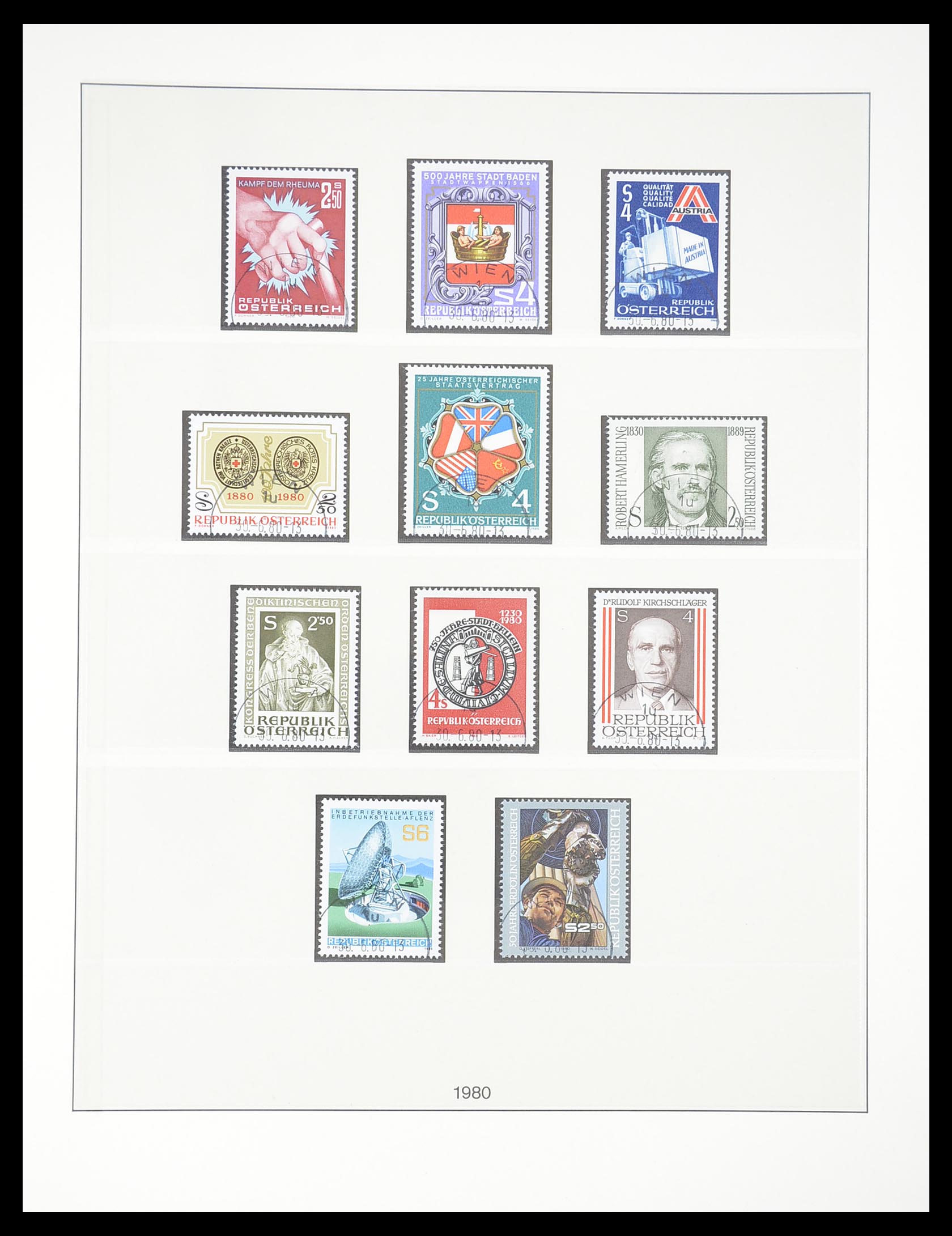 33189 100 - Postzegelverzameling 33189 Europese landen 1850-1950.