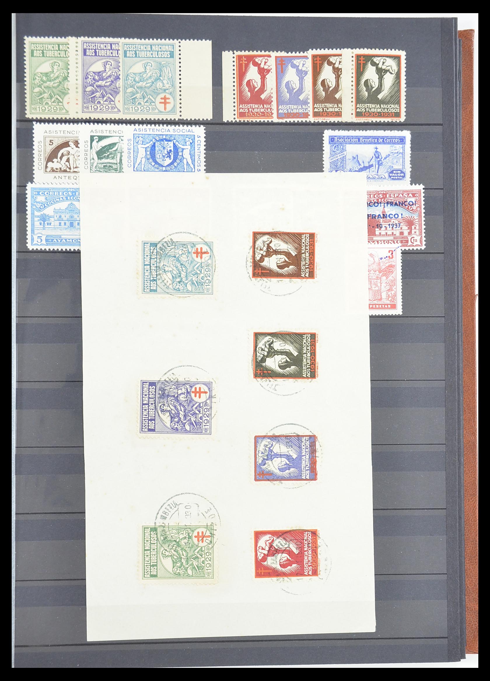 33189 421 - Postzegelverzameling 33189 Europese landen 1850-1950.