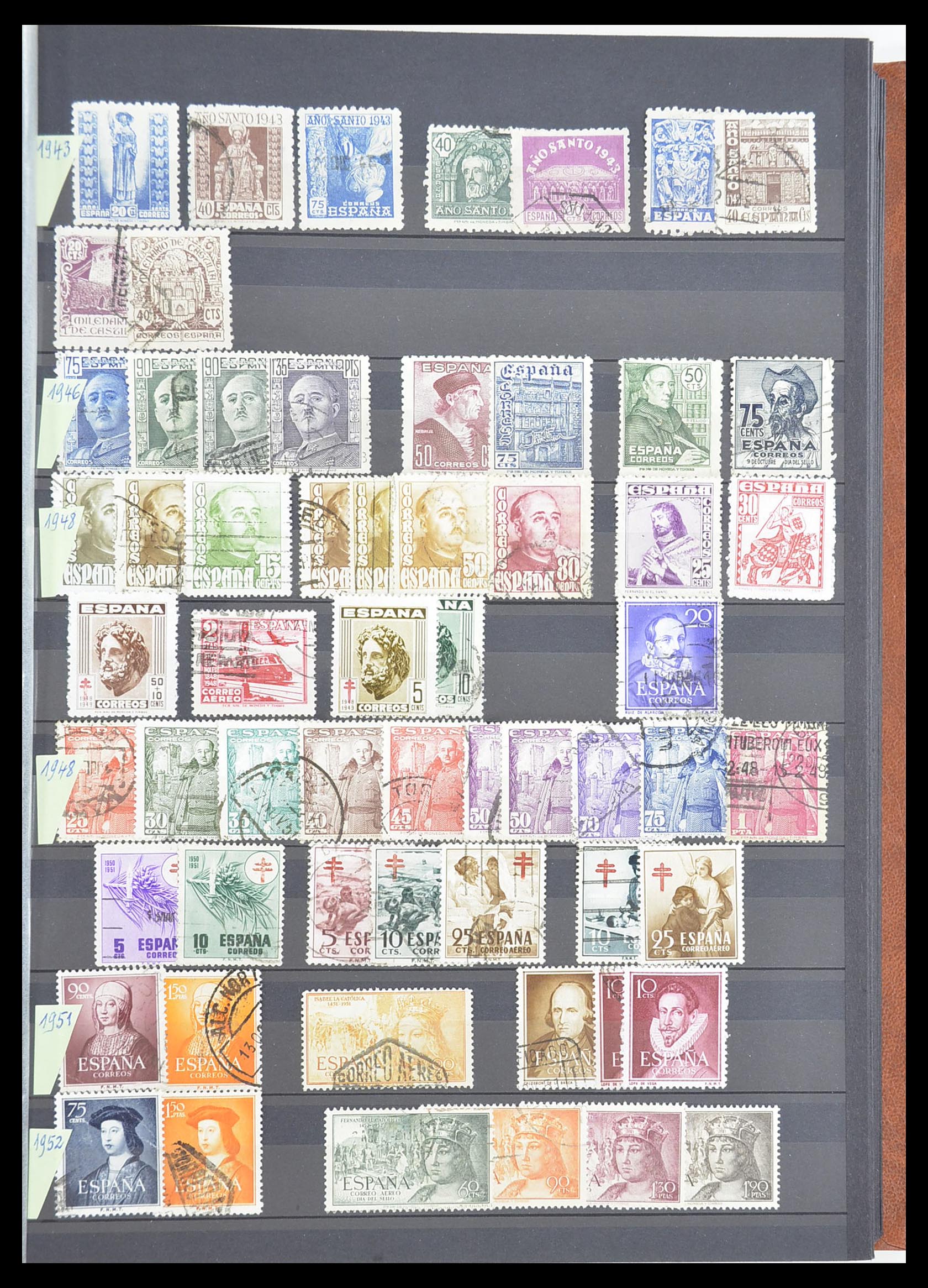 33189 423 - Postzegelverzameling 33189 Europese landen 1850-1950.