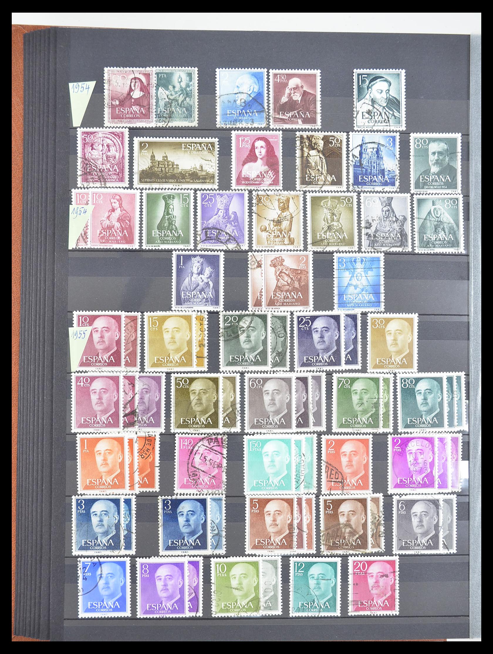 33189 424 - Postzegelverzameling 33189 Europese landen 1850-1950.