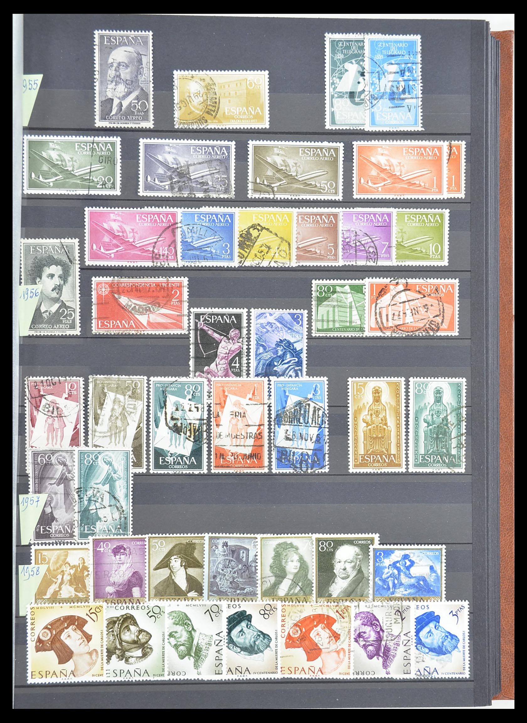33189 425 - Postzegelverzameling 33189 Europese landen 1850-1950.