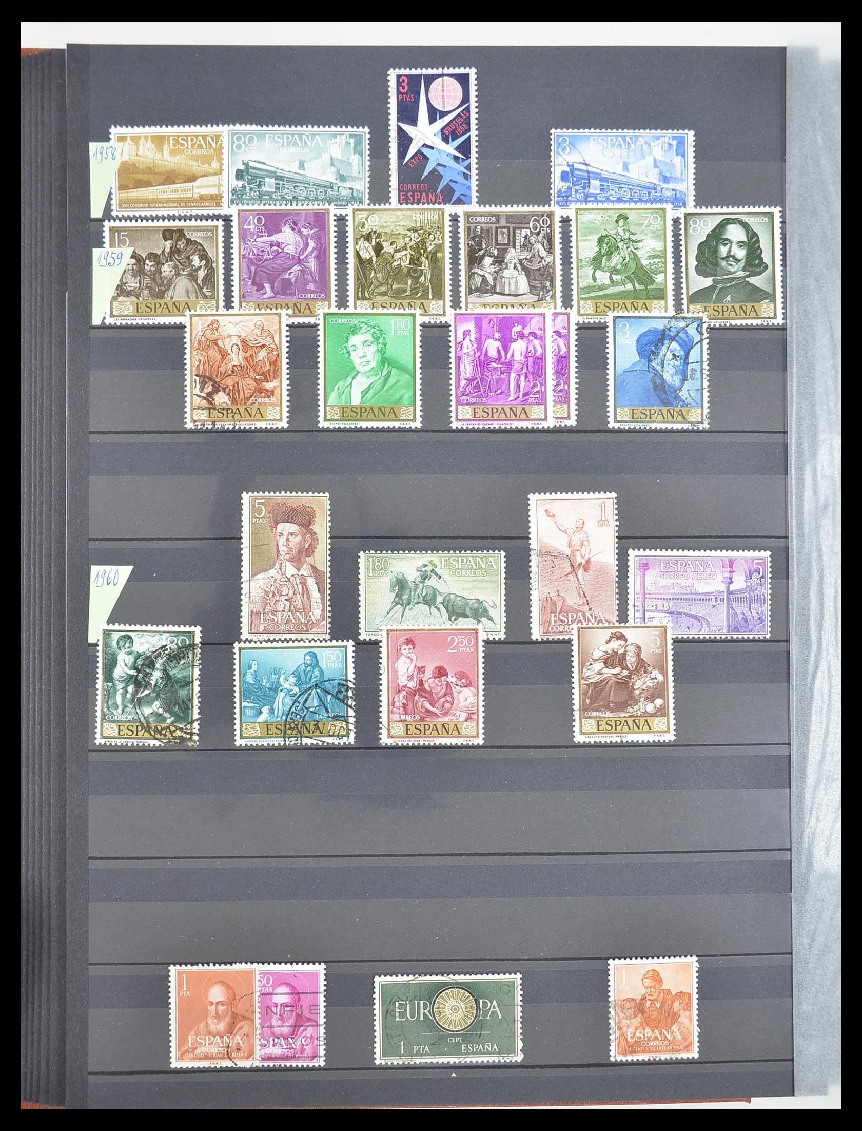 33189 426 - Postzegelverzameling 33189 Europese landen 1850-1950.