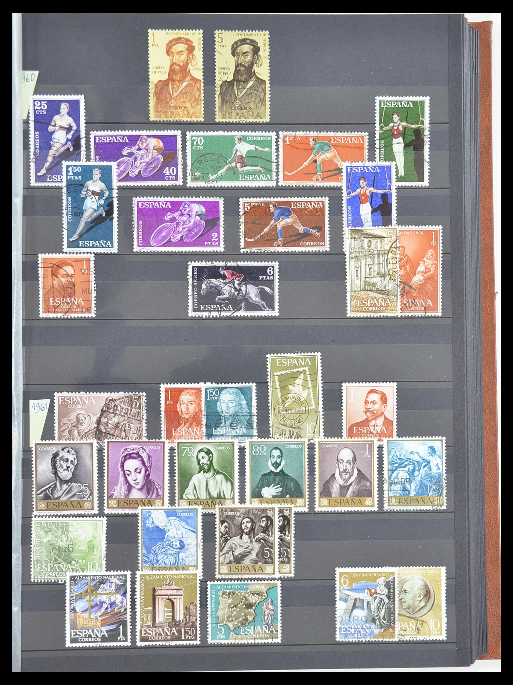 33189 427 - Postzegelverzameling 33189 Europese landen 1850-1950.
