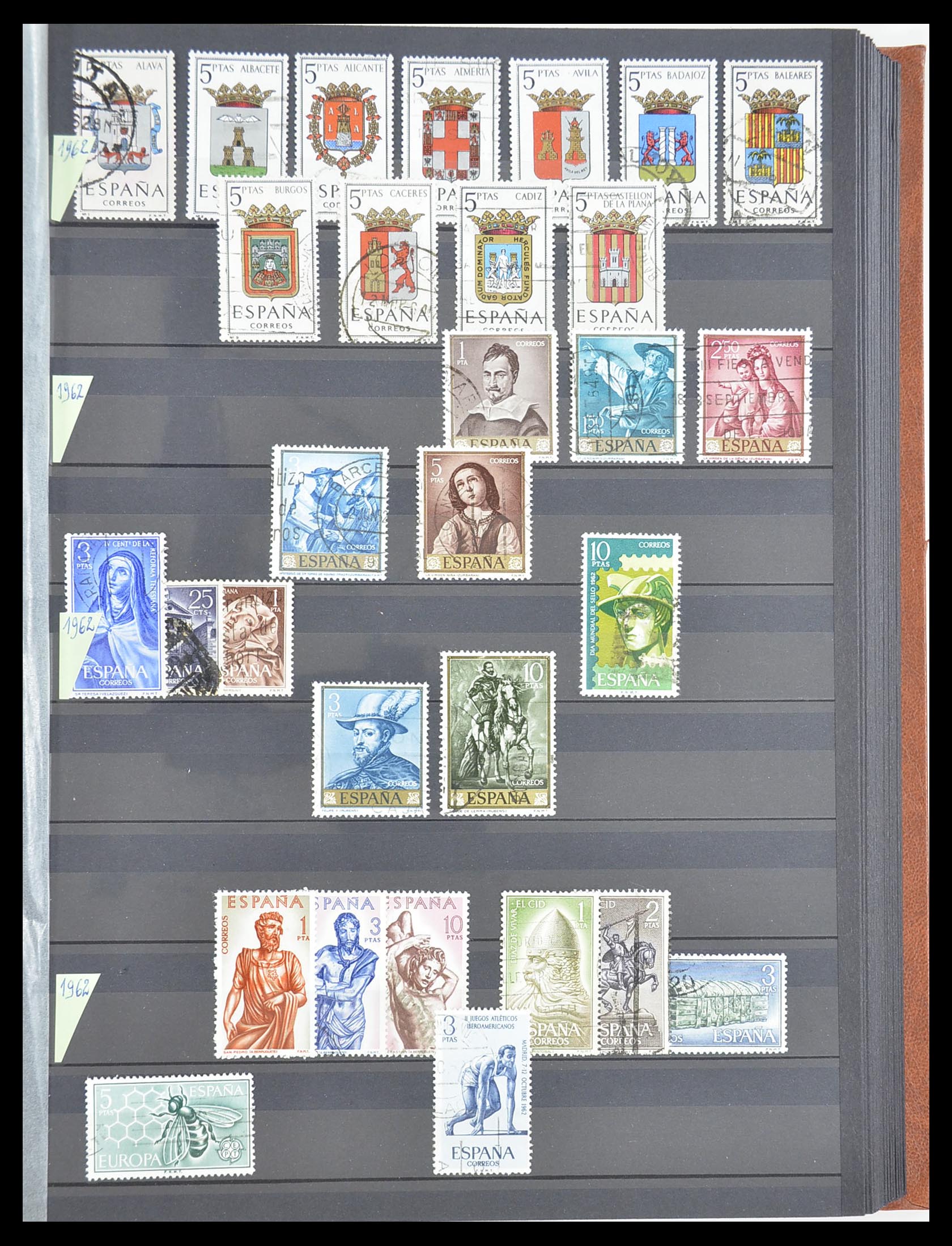 33189 429 - Postzegelverzameling 33189 Europese landen 1850-1950.