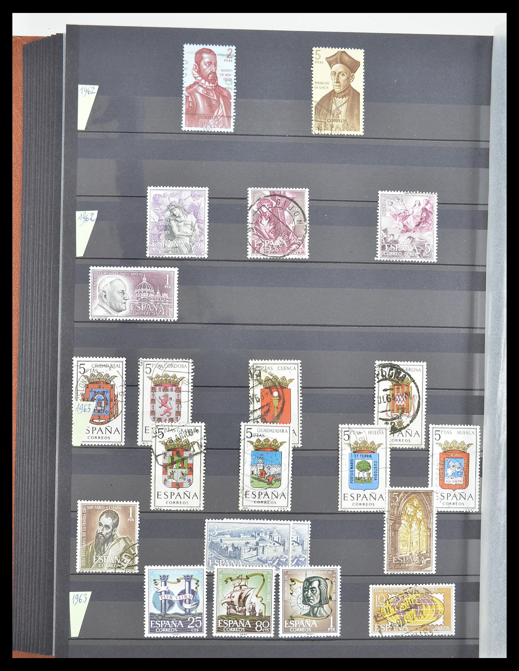 33189 430 - Postzegelverzameling 33189 Europese landen 1850-1950.