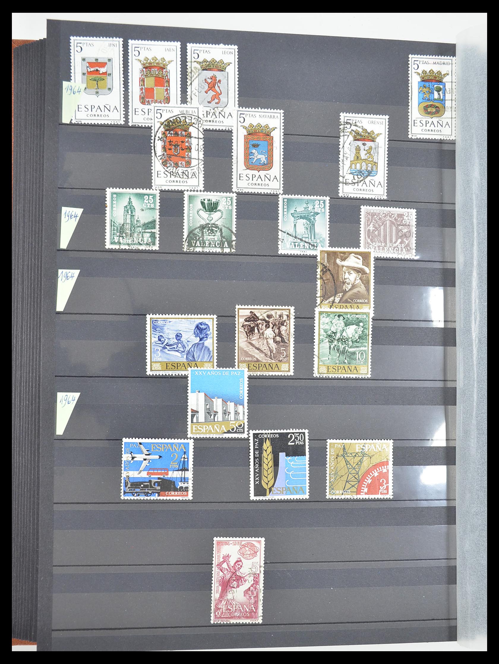 33189 432 - Postzegelverzameling 33189 Europese landen 1850-1950.