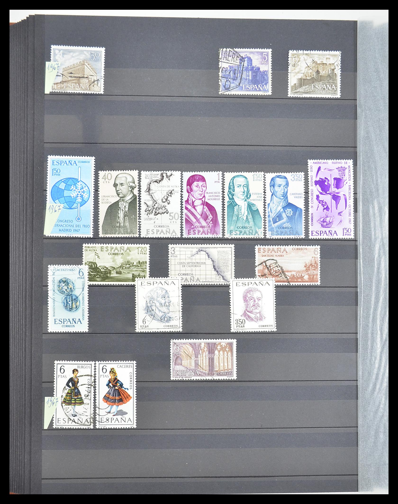 33189 438 - Postzegelverzameling 33189 Europese landen 1850-1950.