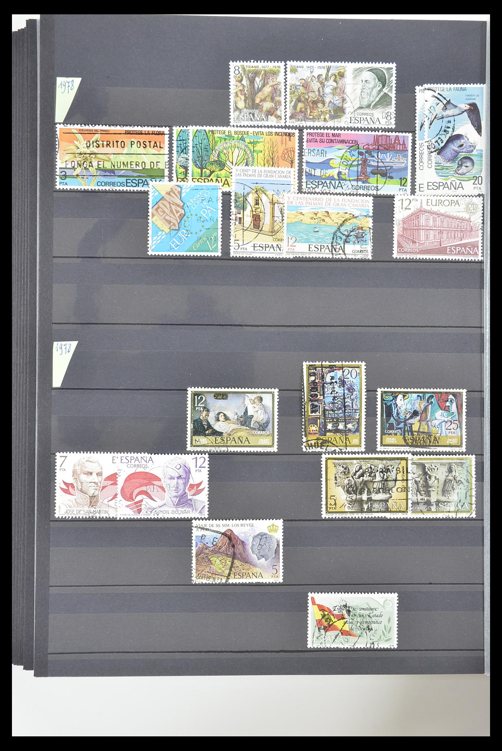 33189 454 - Stamp collection 33189 European countries 1850-1950.