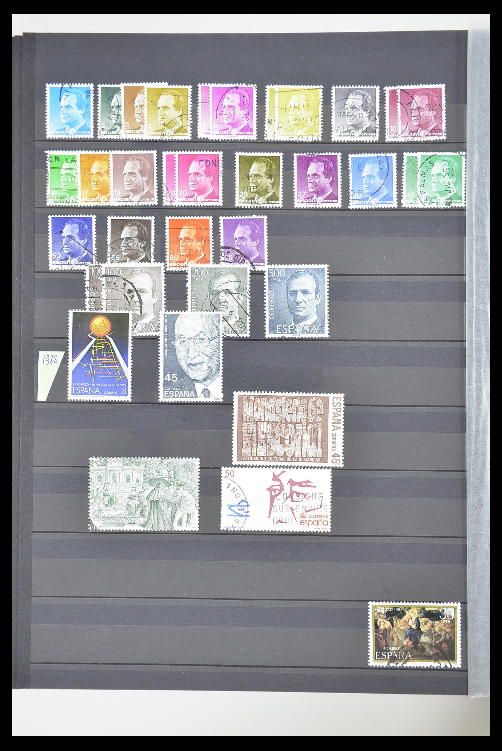 33189 462 - Postzegelverzameling 33189 Europese landen 1850-1950.