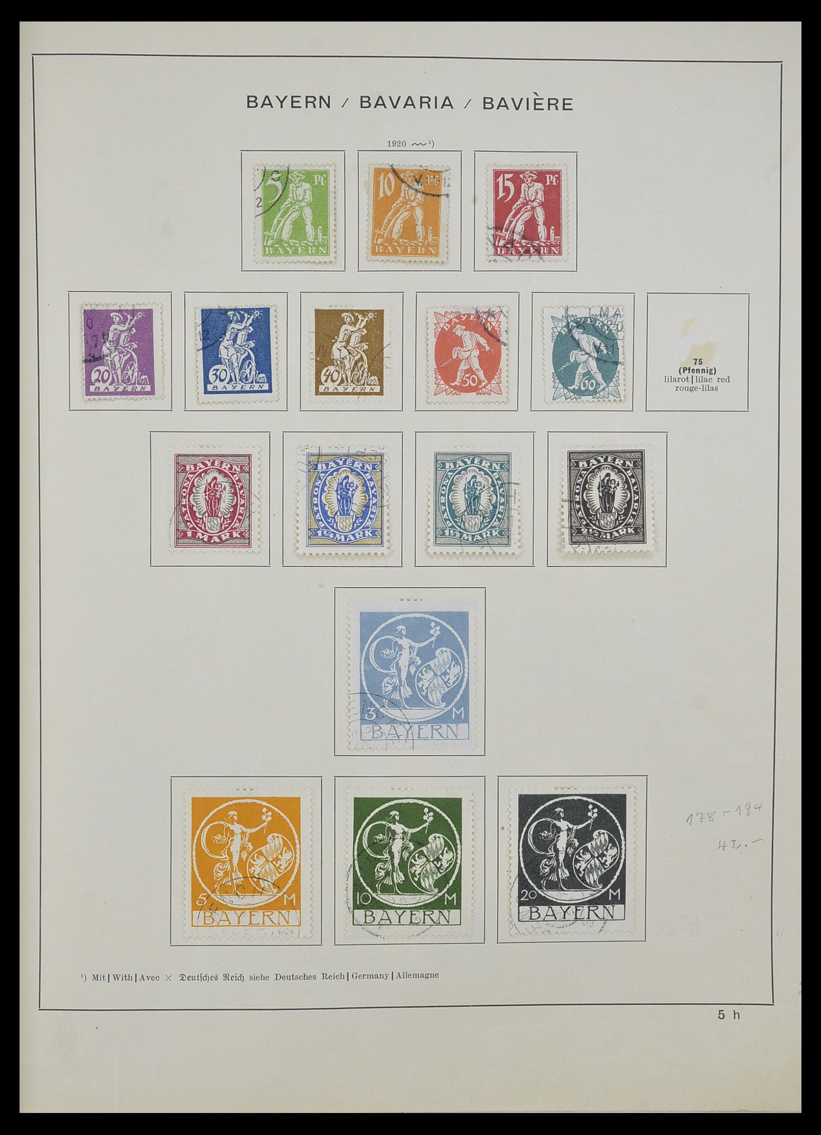 33192 005 - Stamp collection 33192 Germany 1850-1984.