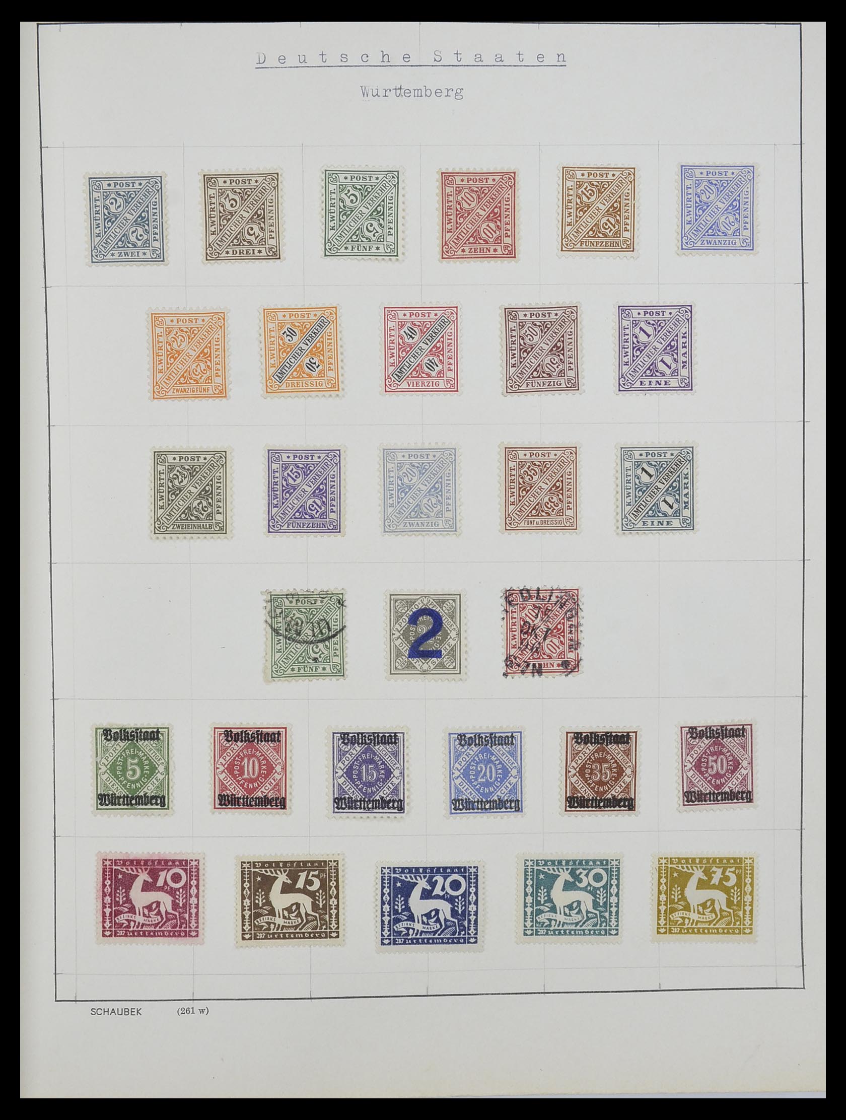 33192 012 - Postzegelverzameling 33192 Duitsland 1850-1984.