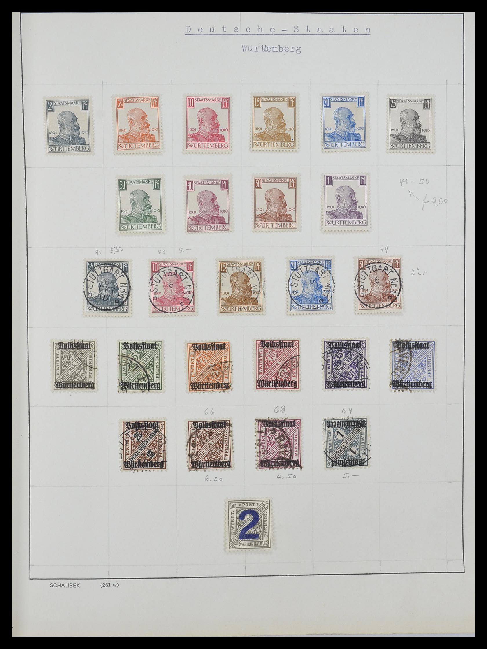 33192 013 - Stamp collection 33192 Germany 1850-1984.