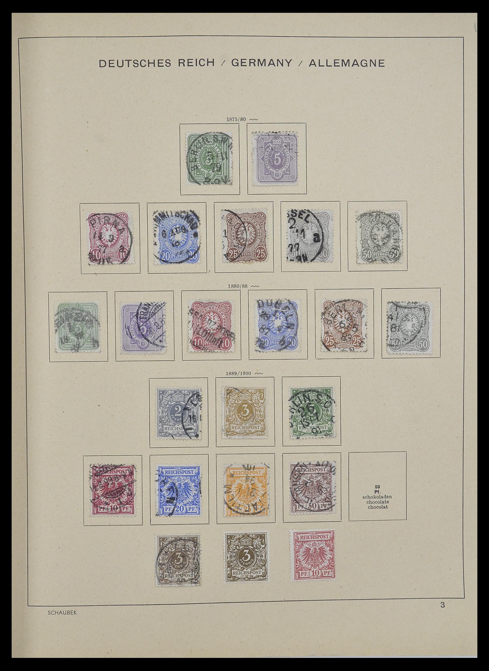 33192 016 - Postzegelverzameling 33192 Duitsland 1850-1984.