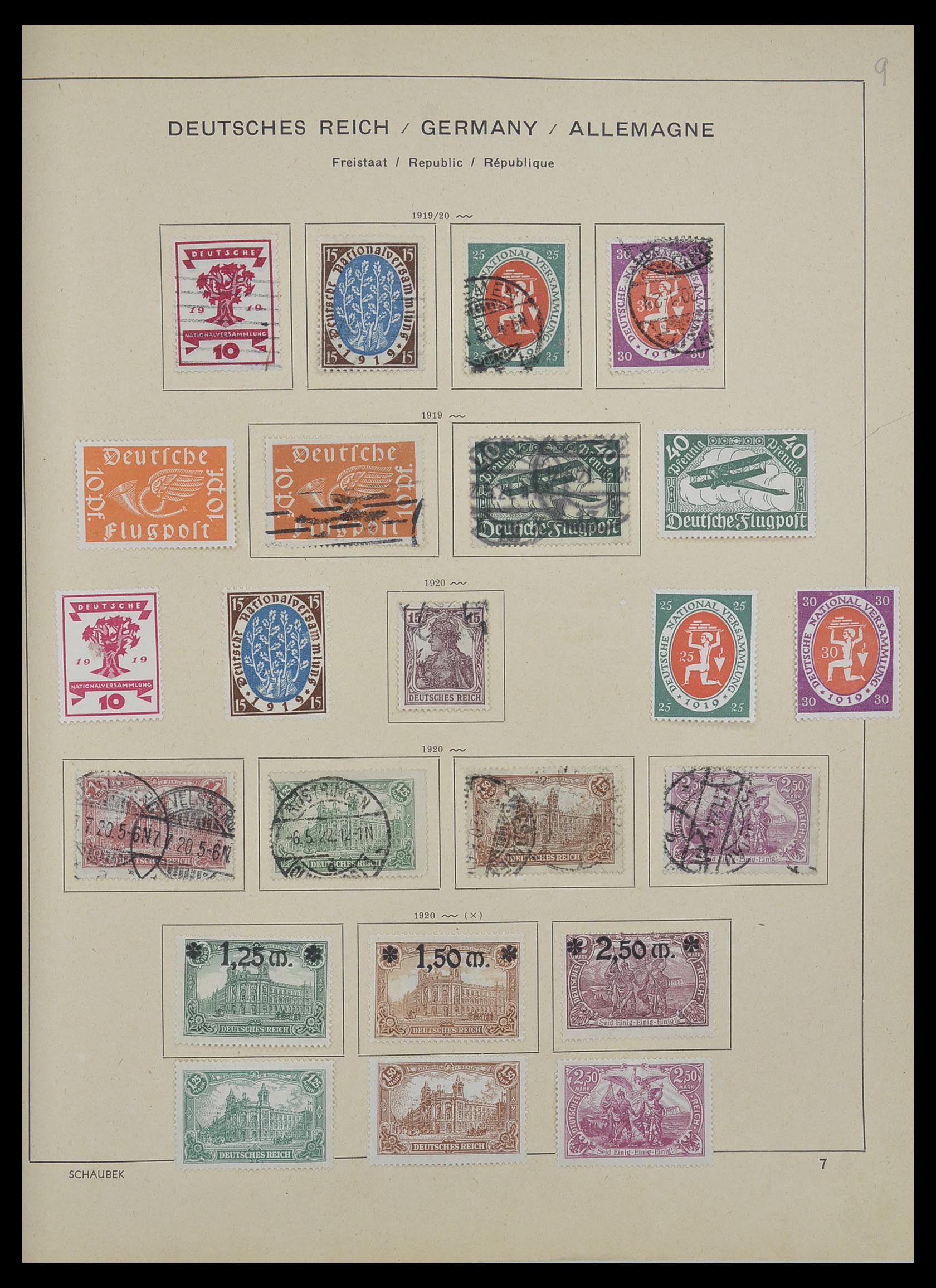 33192 021 - Postzegelverzameling 33192 Duitsland 1850-1984.
