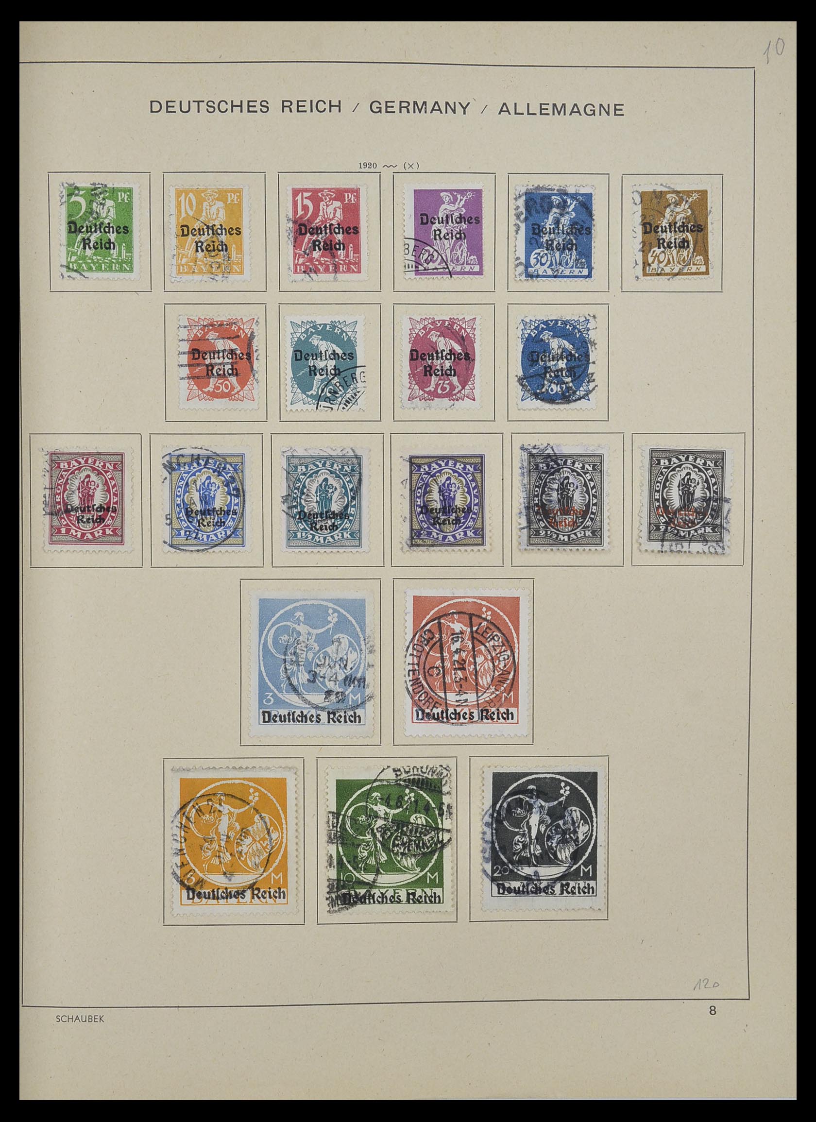 33192 022 - Stamp collection 33192 Germany 1850-1984.