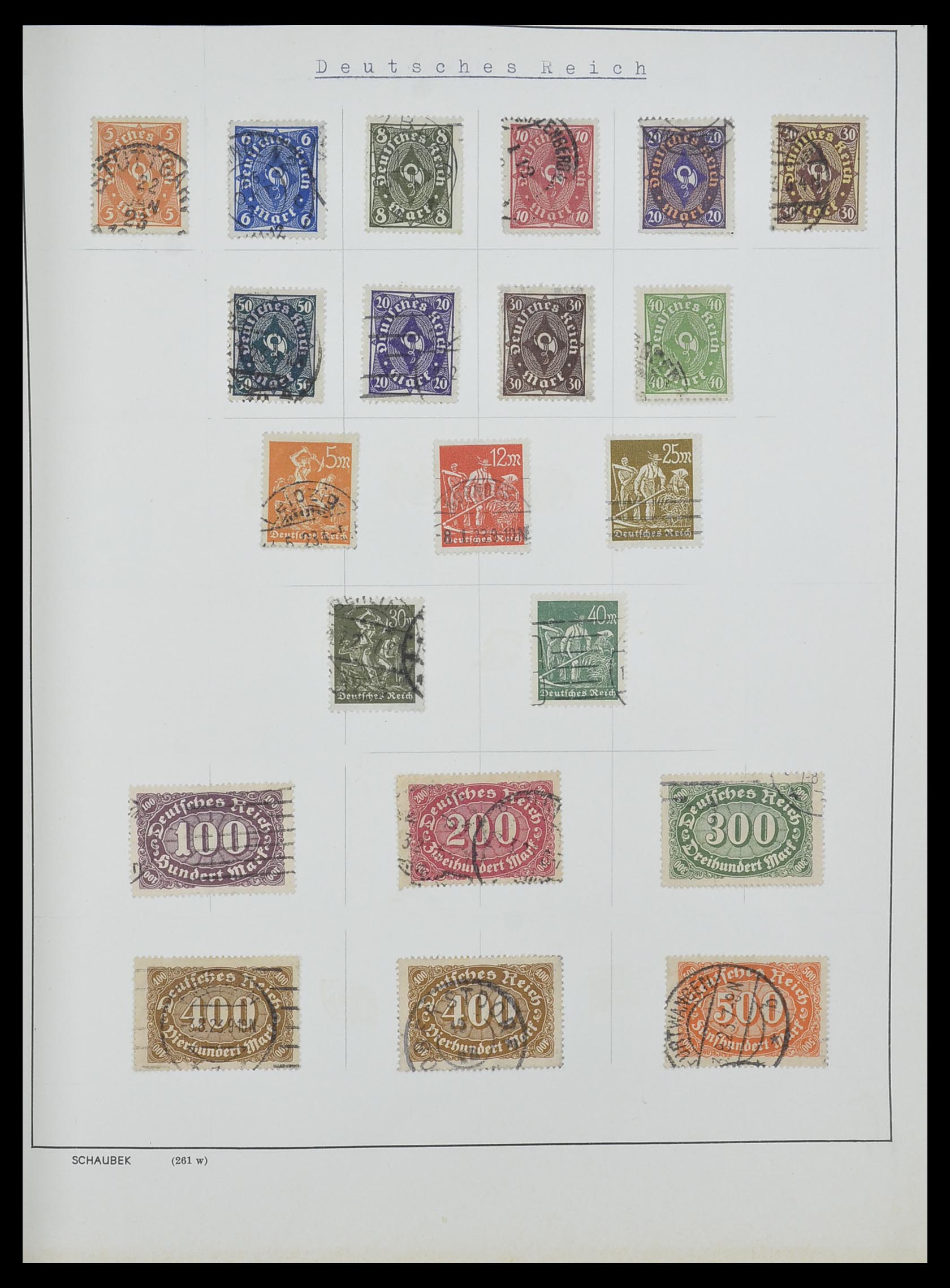 33192 027 - Postzegelverzameling 33192 Duitsland 1850-1984.
