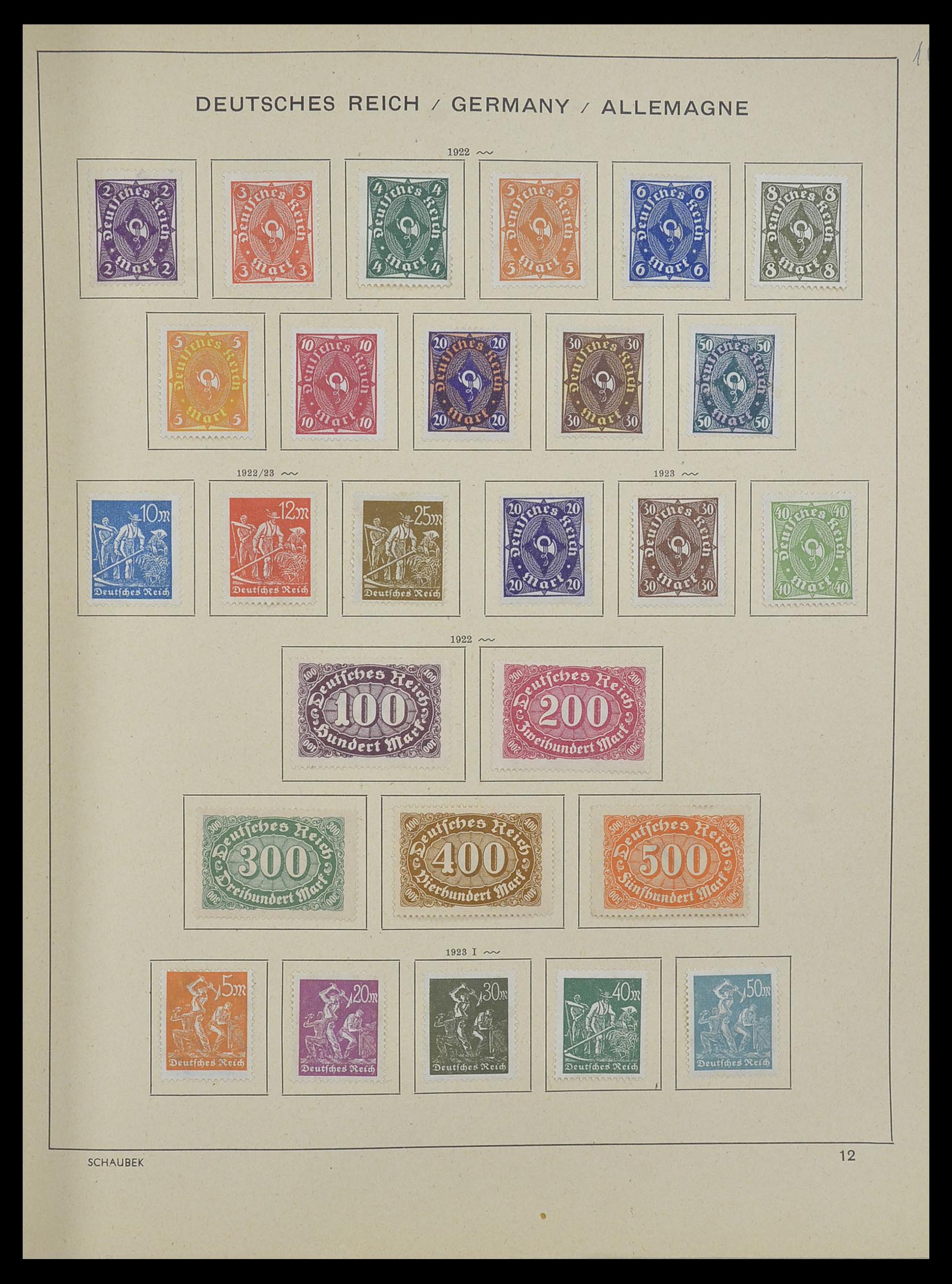 33192 028 - Stamp collection 33192 Germany 1850-1984.