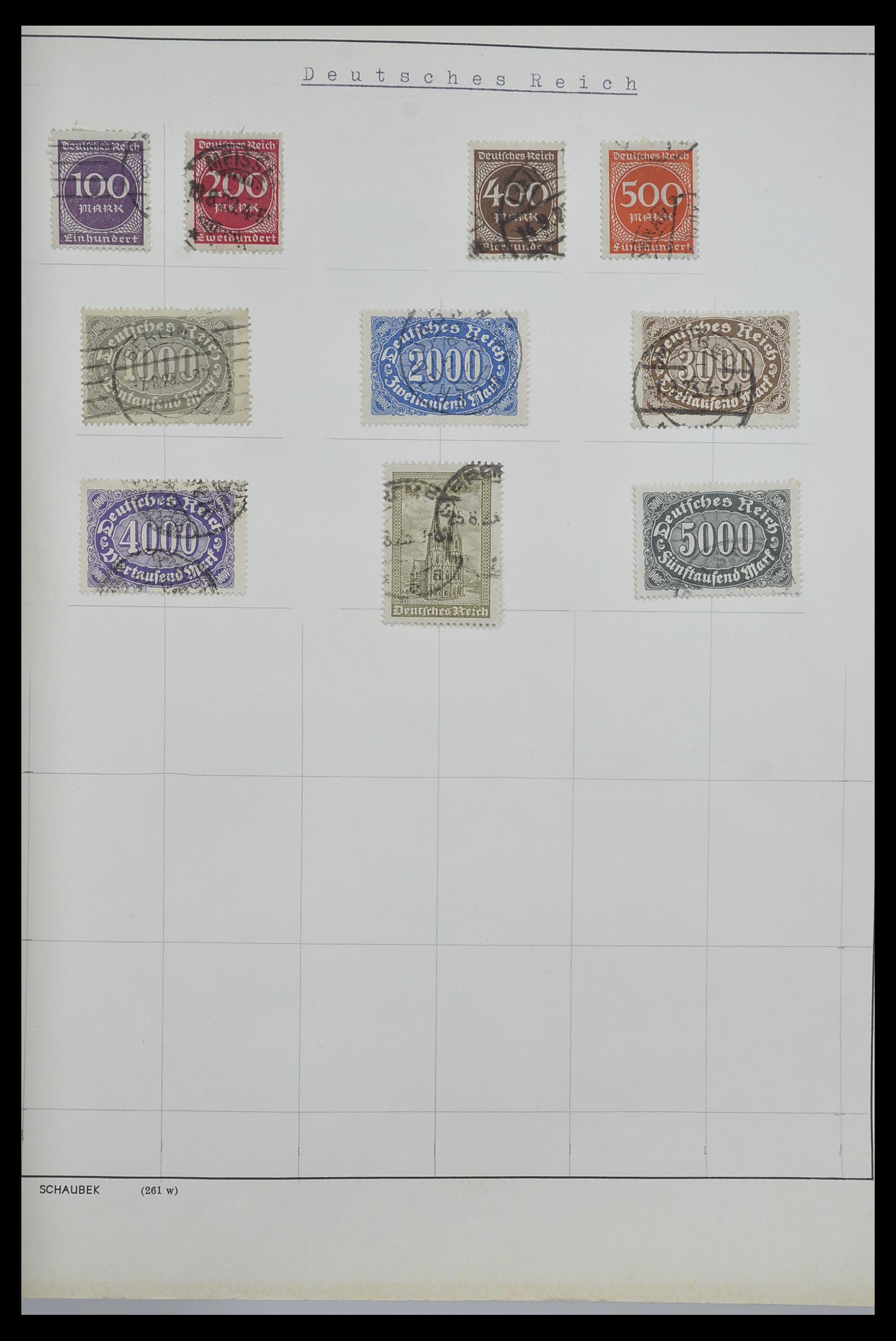 33192 029 - Postzegelverzameling 33192 Duitsland 1850-1984.