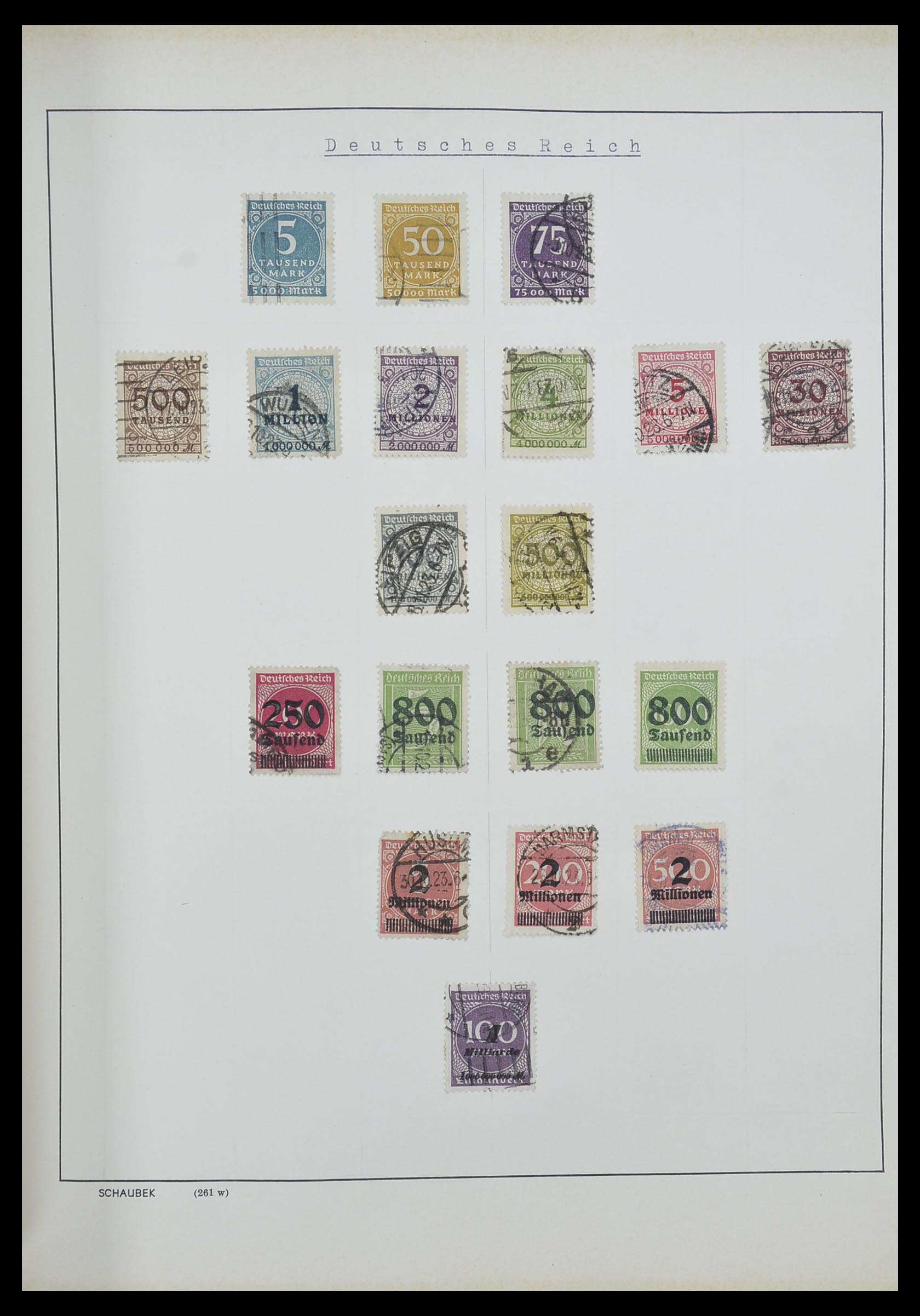 33192 033 - Postzegelverzameling 33192 Duitsland 1850-1984.
