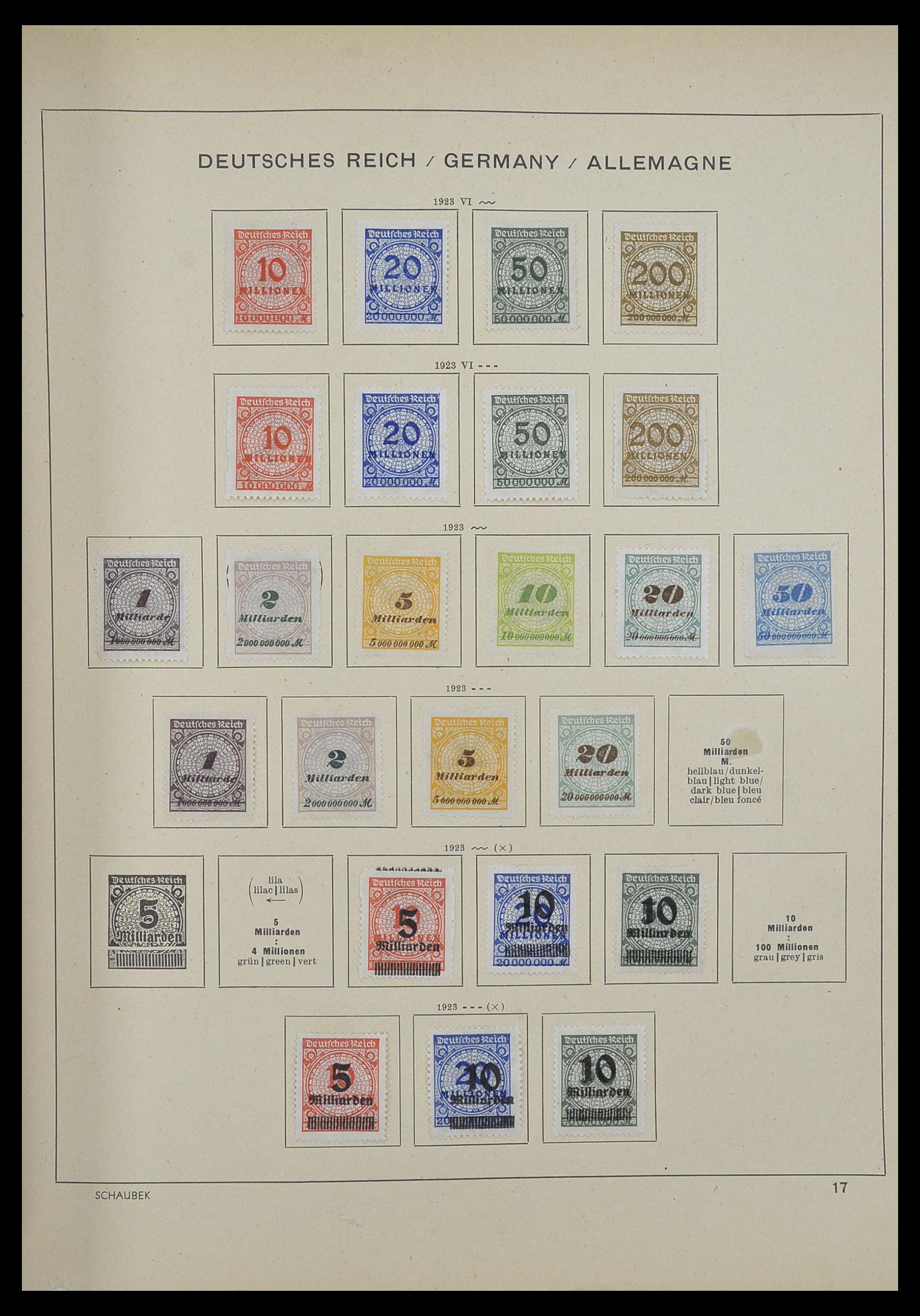33192 035 - Stamp collection 33192 Germany 1850-1984.