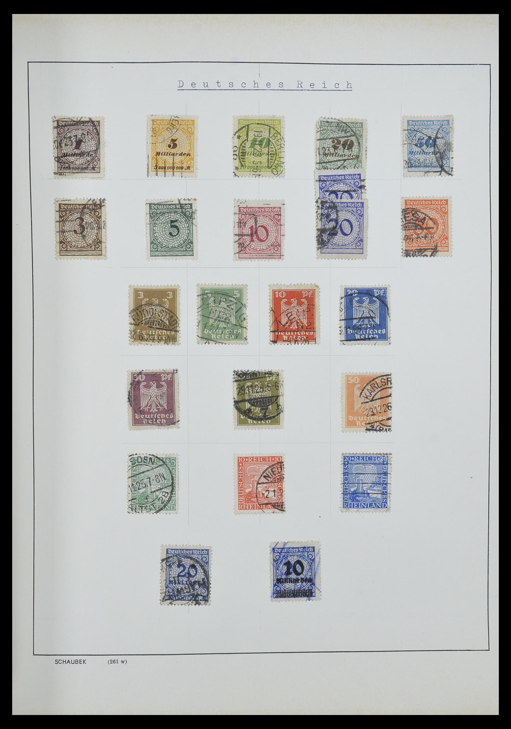 33192 037 - Postzegelverzameling 33192 Duitsland 1850-1984.