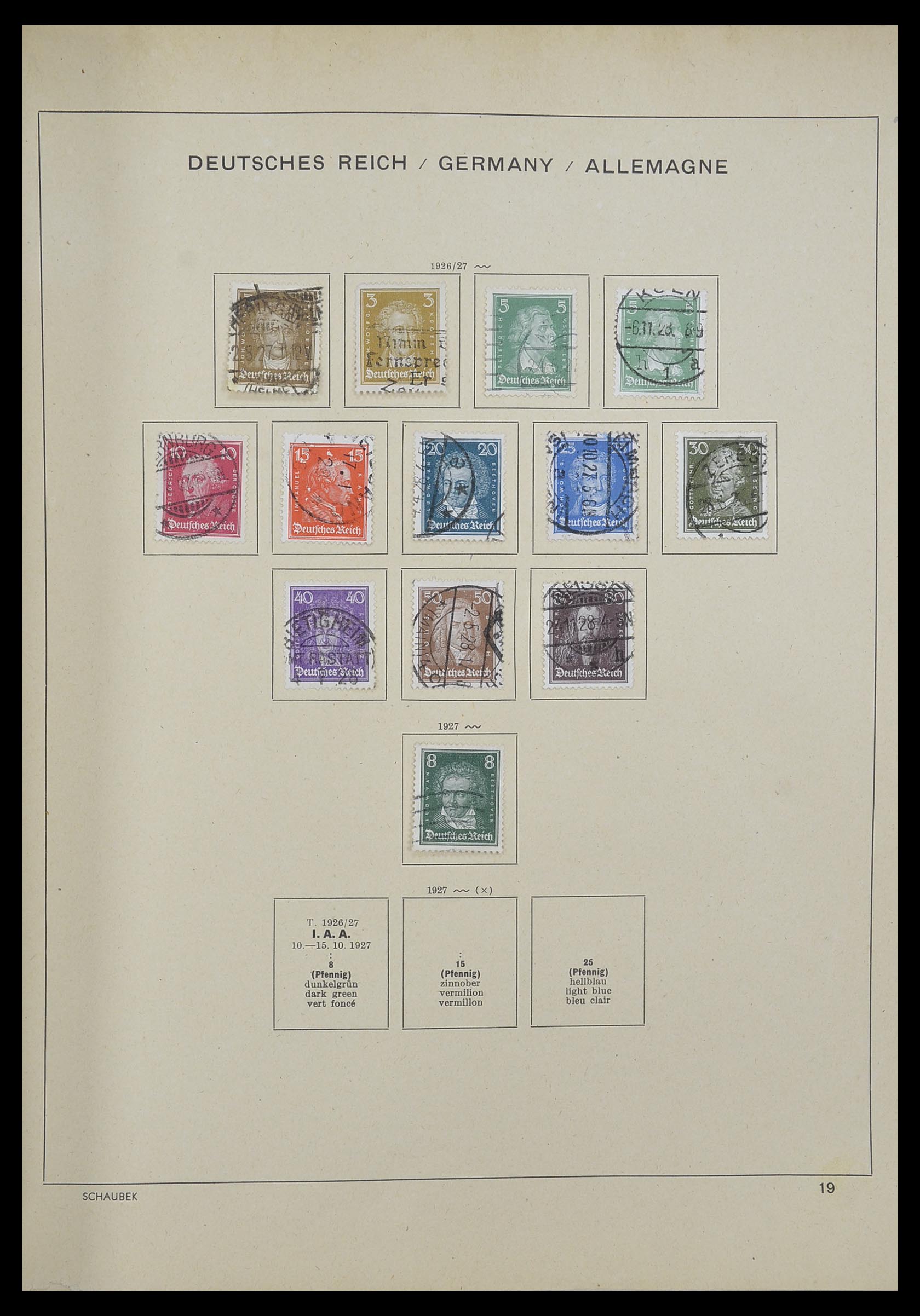 33192 038 - Postzegelverzameling 33192 Duitsland 1850-1984.