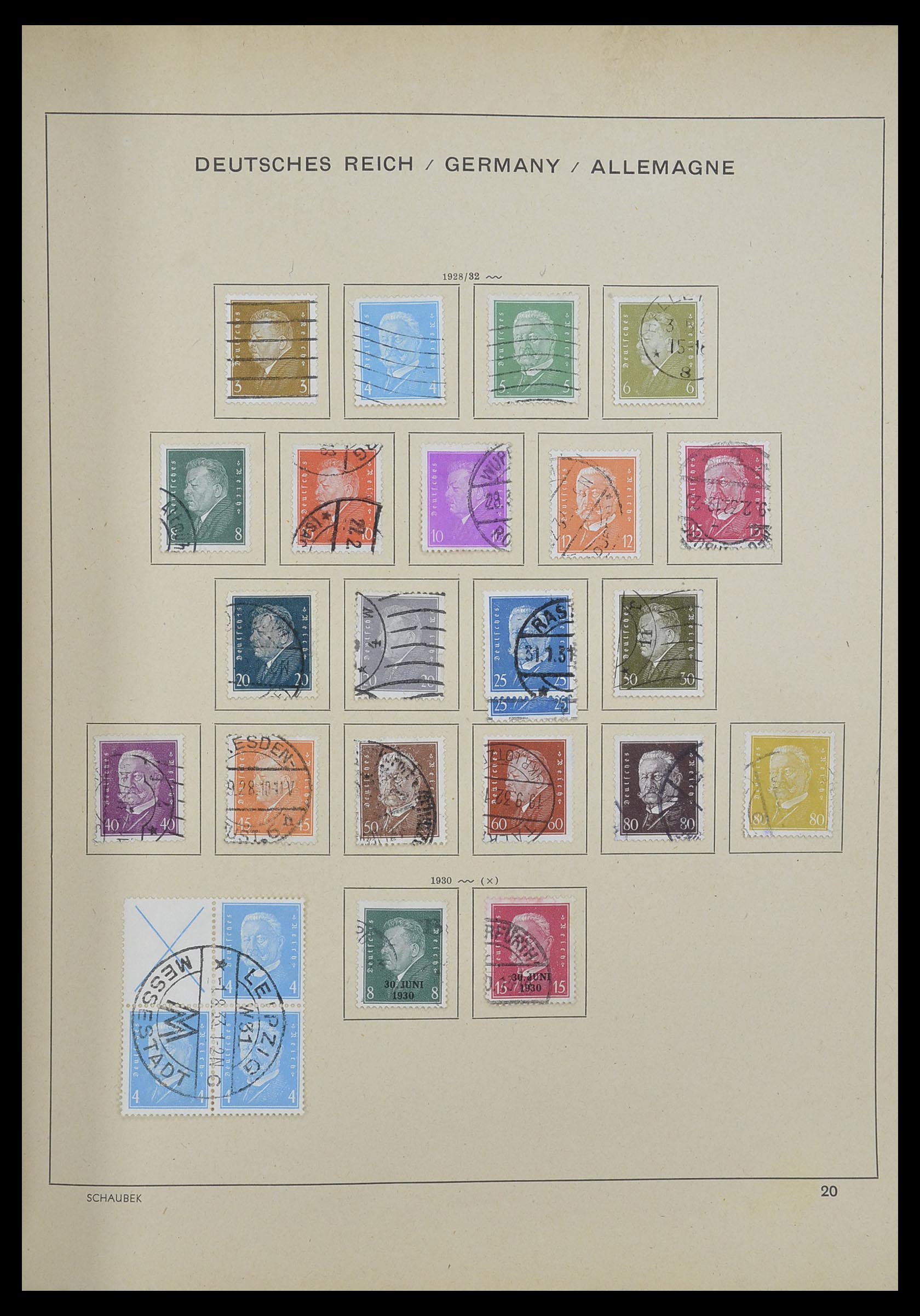33192 039 - Stamp collection 33192 Germany 1850-1984.