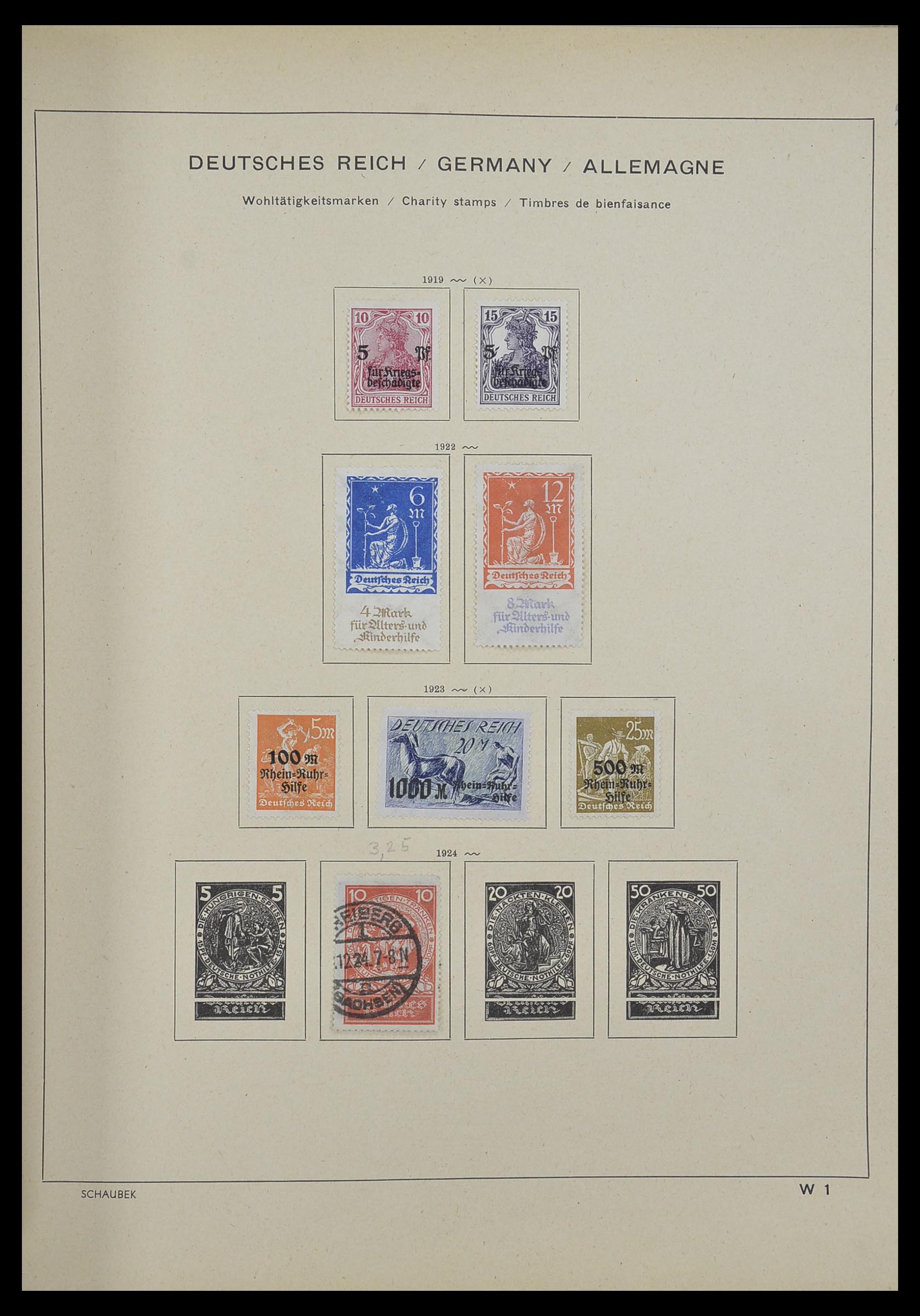 33192 040 - Postzegelverzameling 33192 Duitsland 1850-1984.