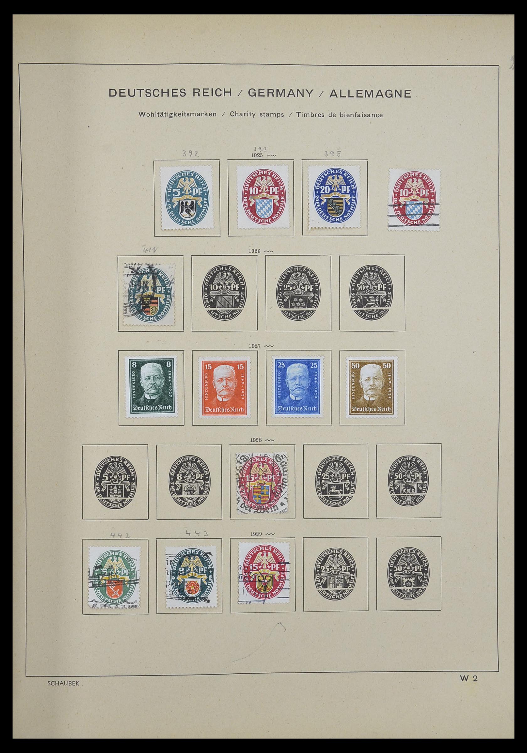 33192 041 - Stamp collection 33192 Germany 1850-1984.