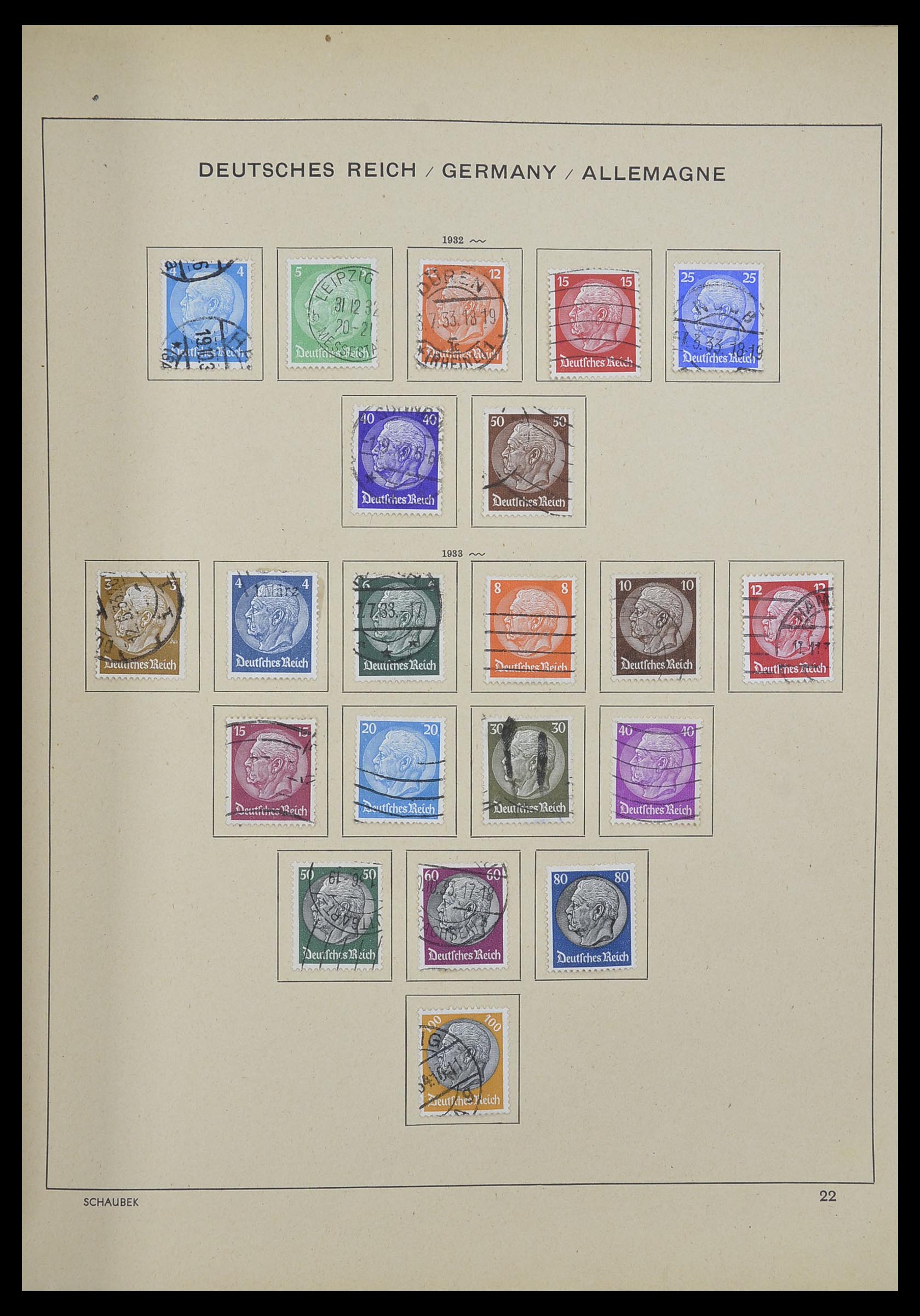 33192 043 - Stamp collection 33192 Germany 1850-1984.