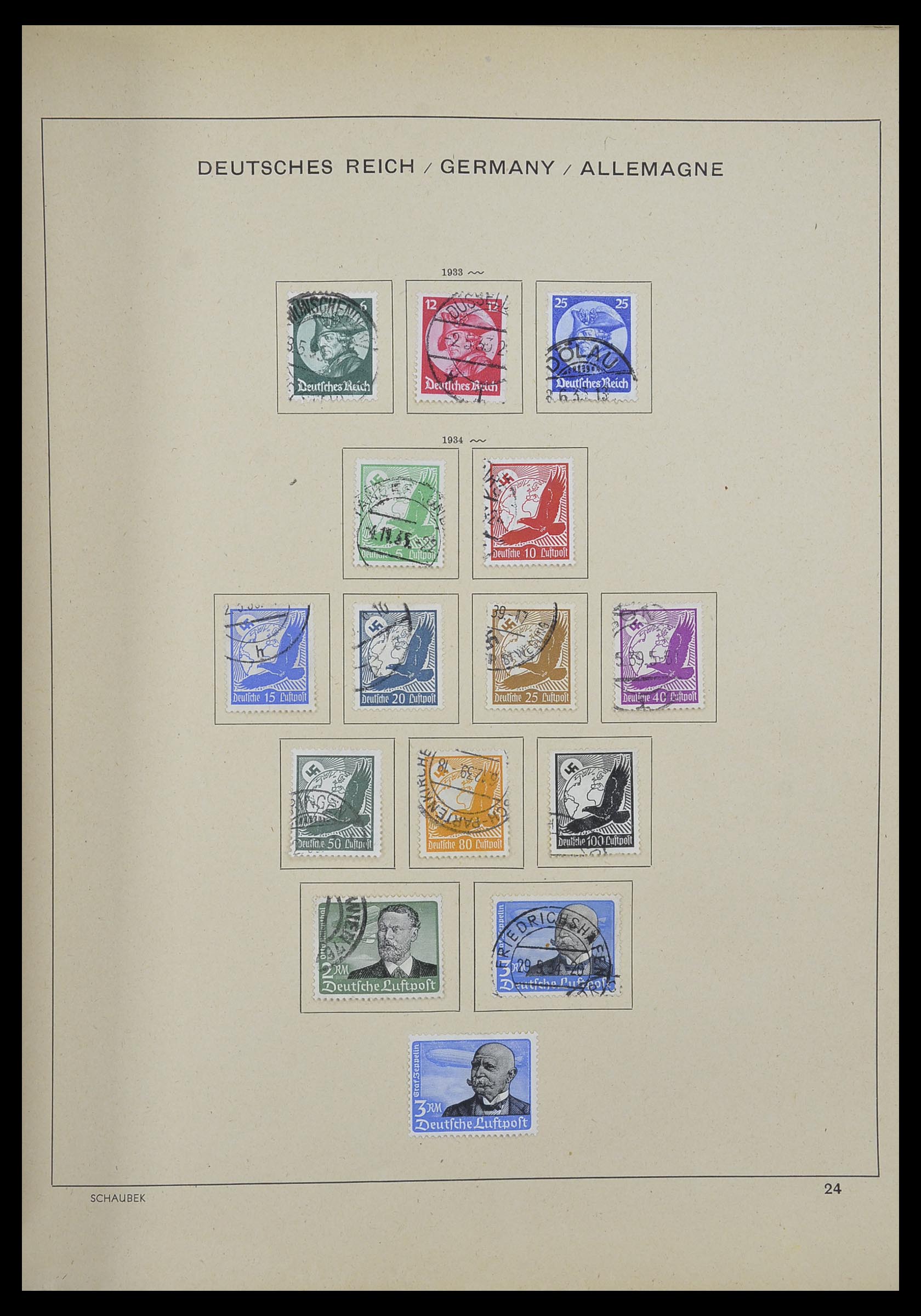 33192 046 - Stamp collection 33192 Germany 1850-1984.
