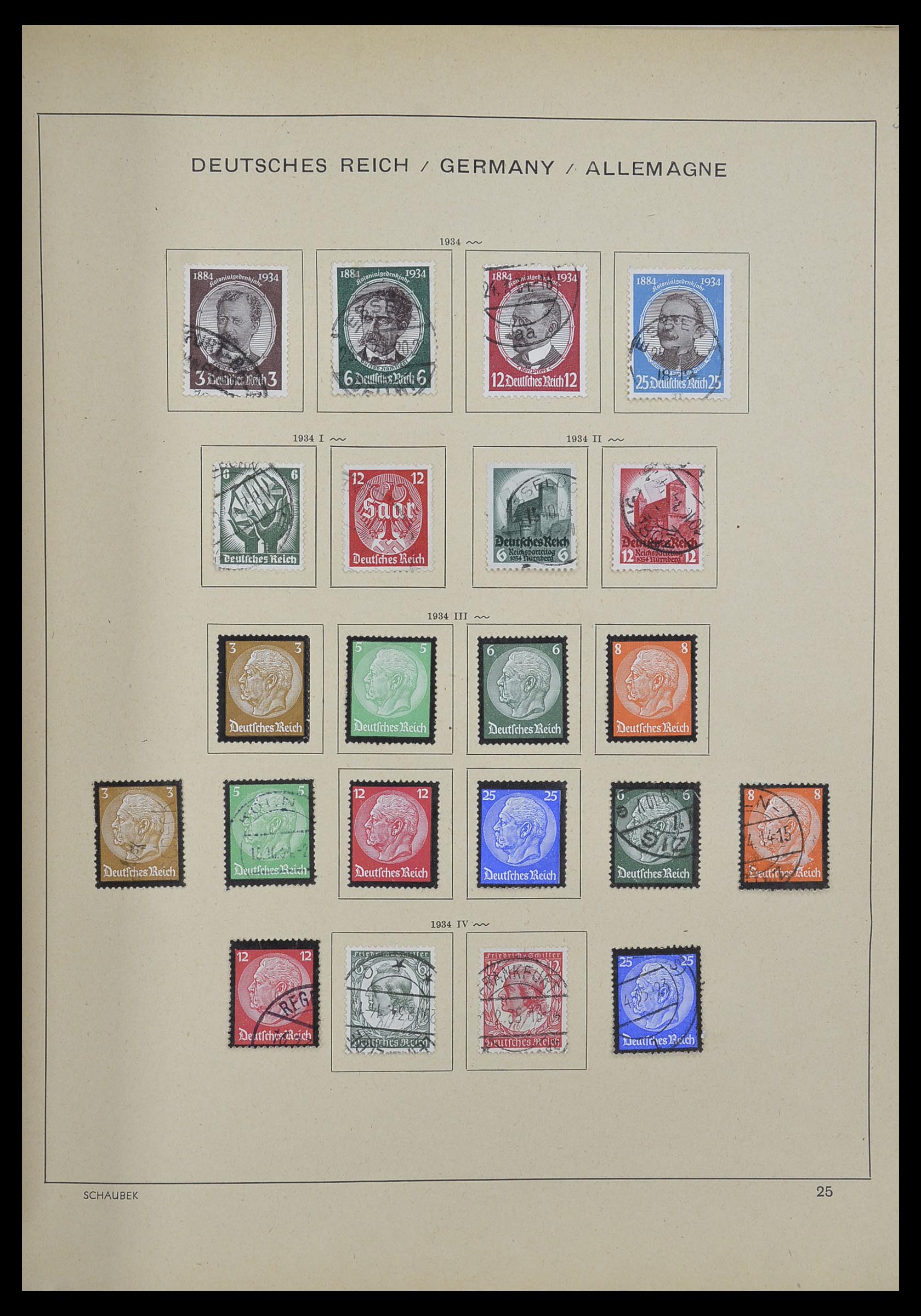 33192 047 - Stamp collection 33192 Germany 1850-1984.