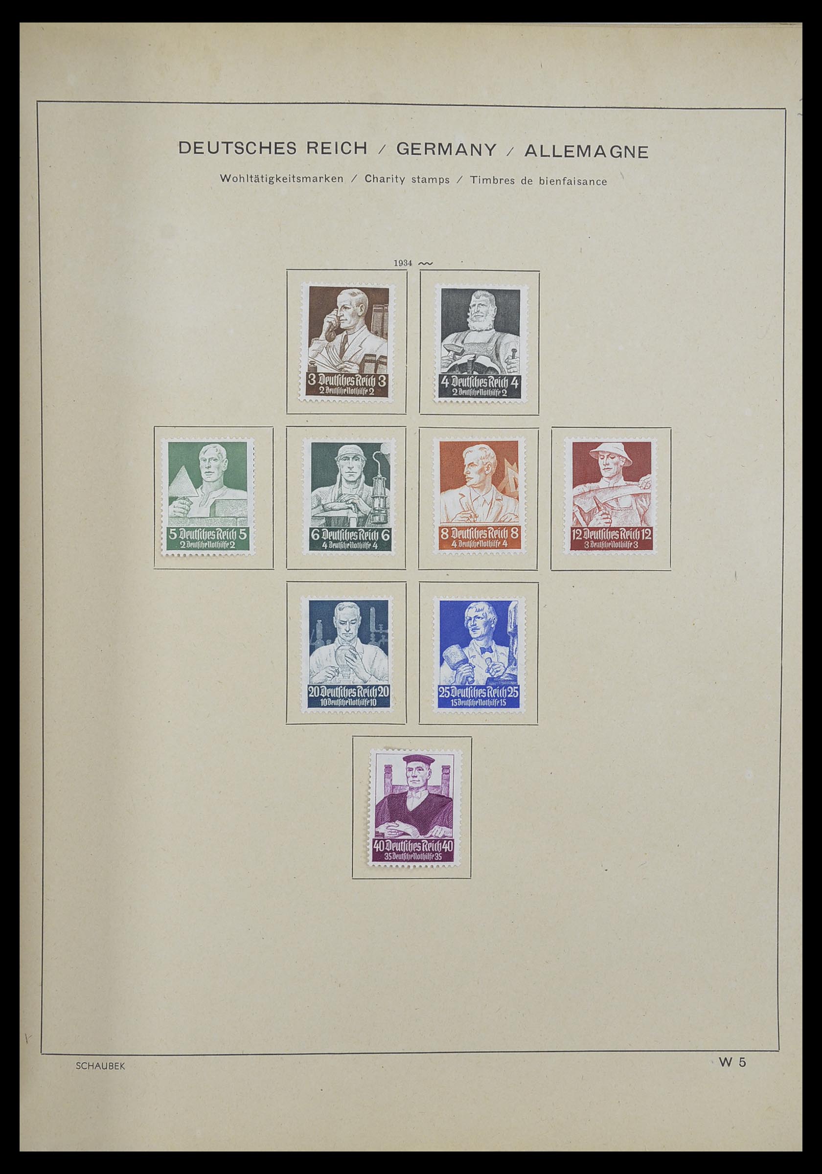33192 048 - Postzegelverzameling 33192 Duitsland 1850-1984.
