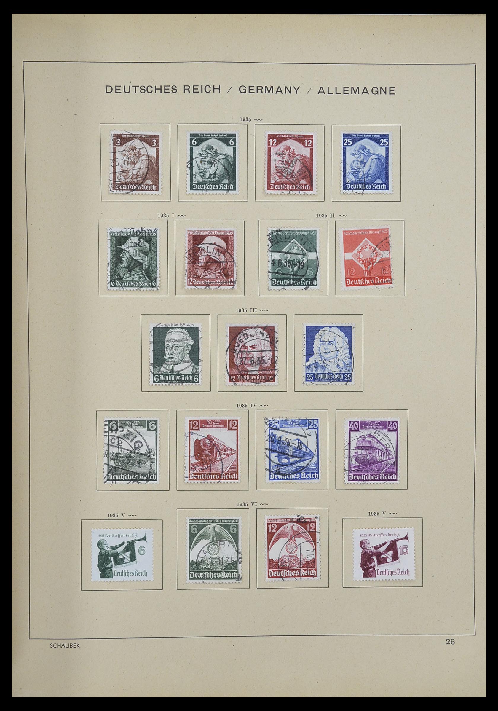 33192 049 - Stamp collection 33192 Germany 1850-1984.