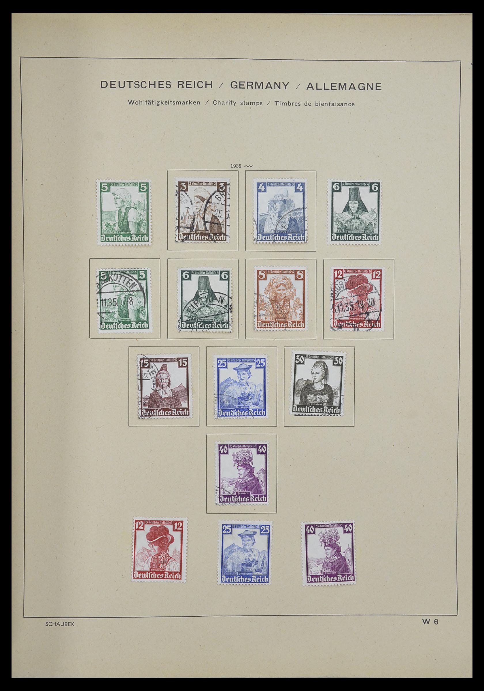 33192 050 - Postzegelverzameling 33192 Duitsland 1850-1984.