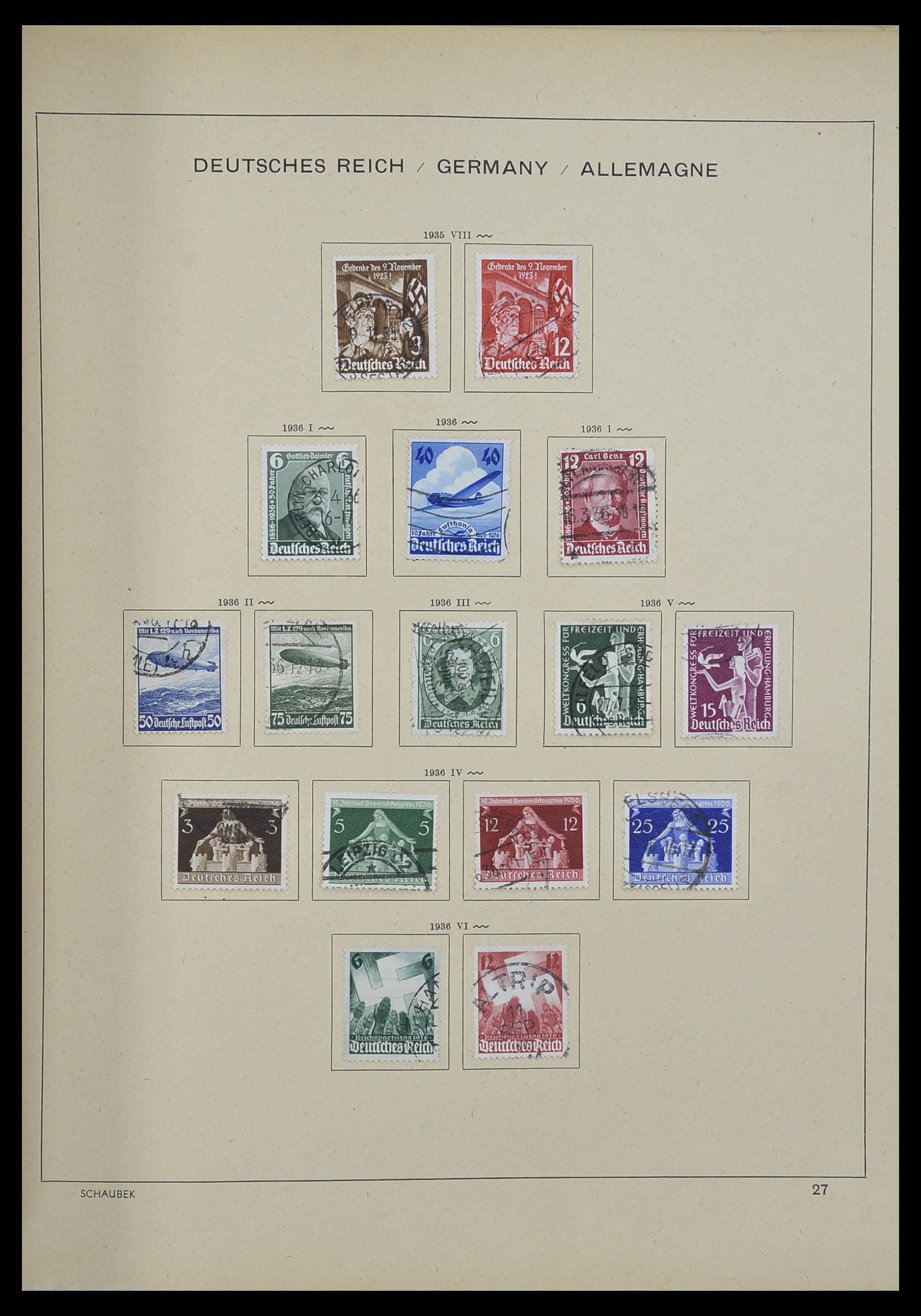 33192 051 - Stamp collection 33192 Germany 1850-1984.
