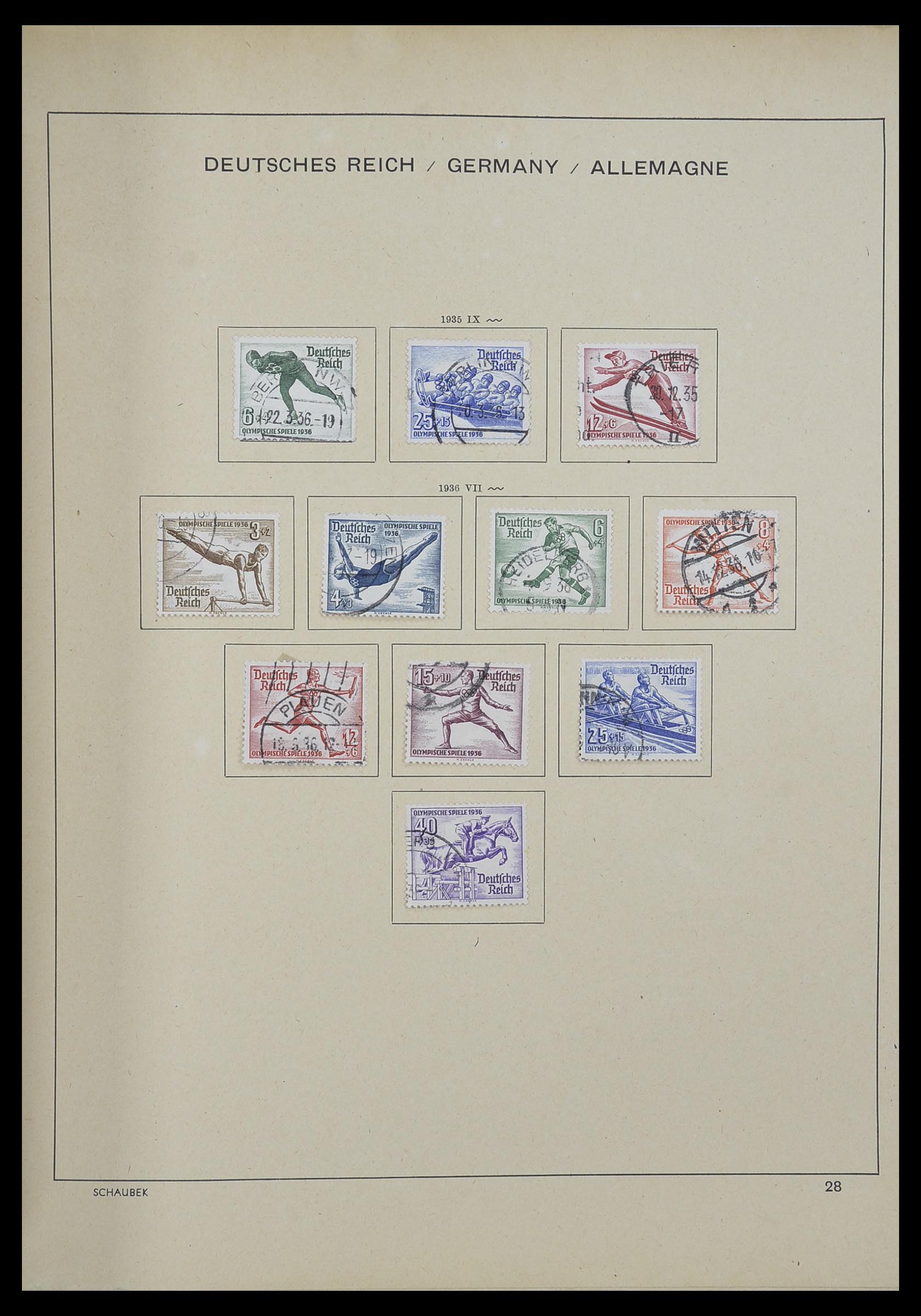 33192 052 - Postzegelverzameling 33192 Duitsland 1850-1984.