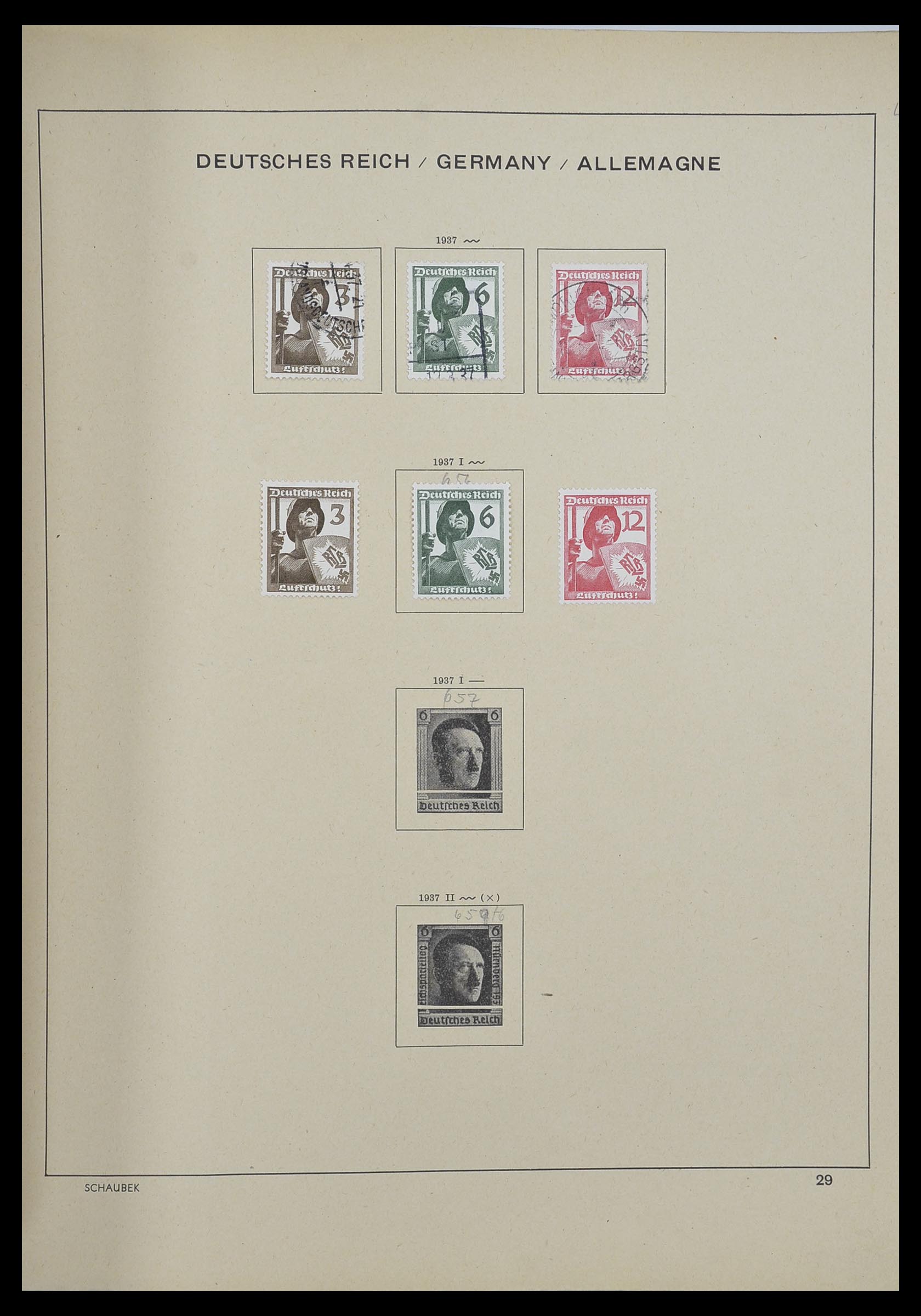 33192 054 - Stamp collection 33192 Germany 1850-1984.
