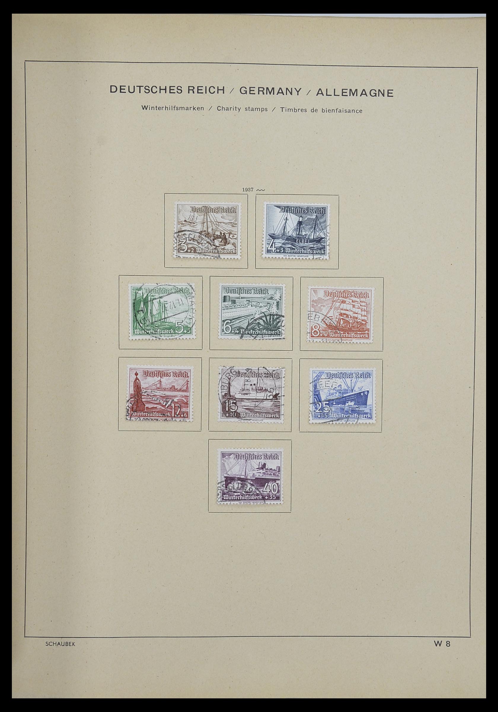 33192 055 - Stamp collection 33192 Germany 1850-1984.
