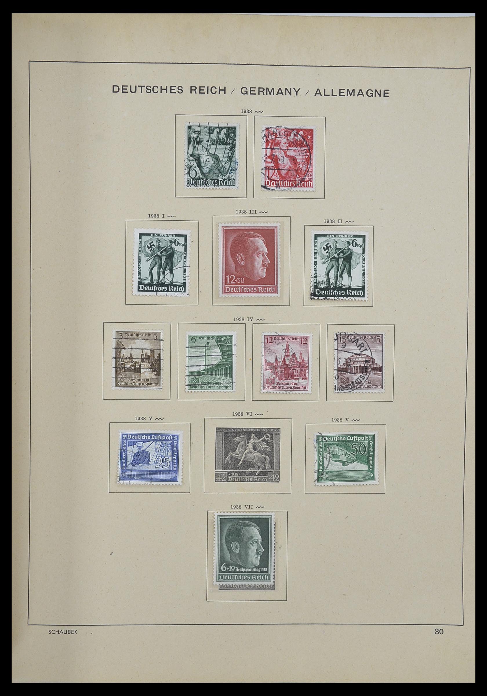 33192 057 - Stamp collection 33192 Germany 1850-1984.