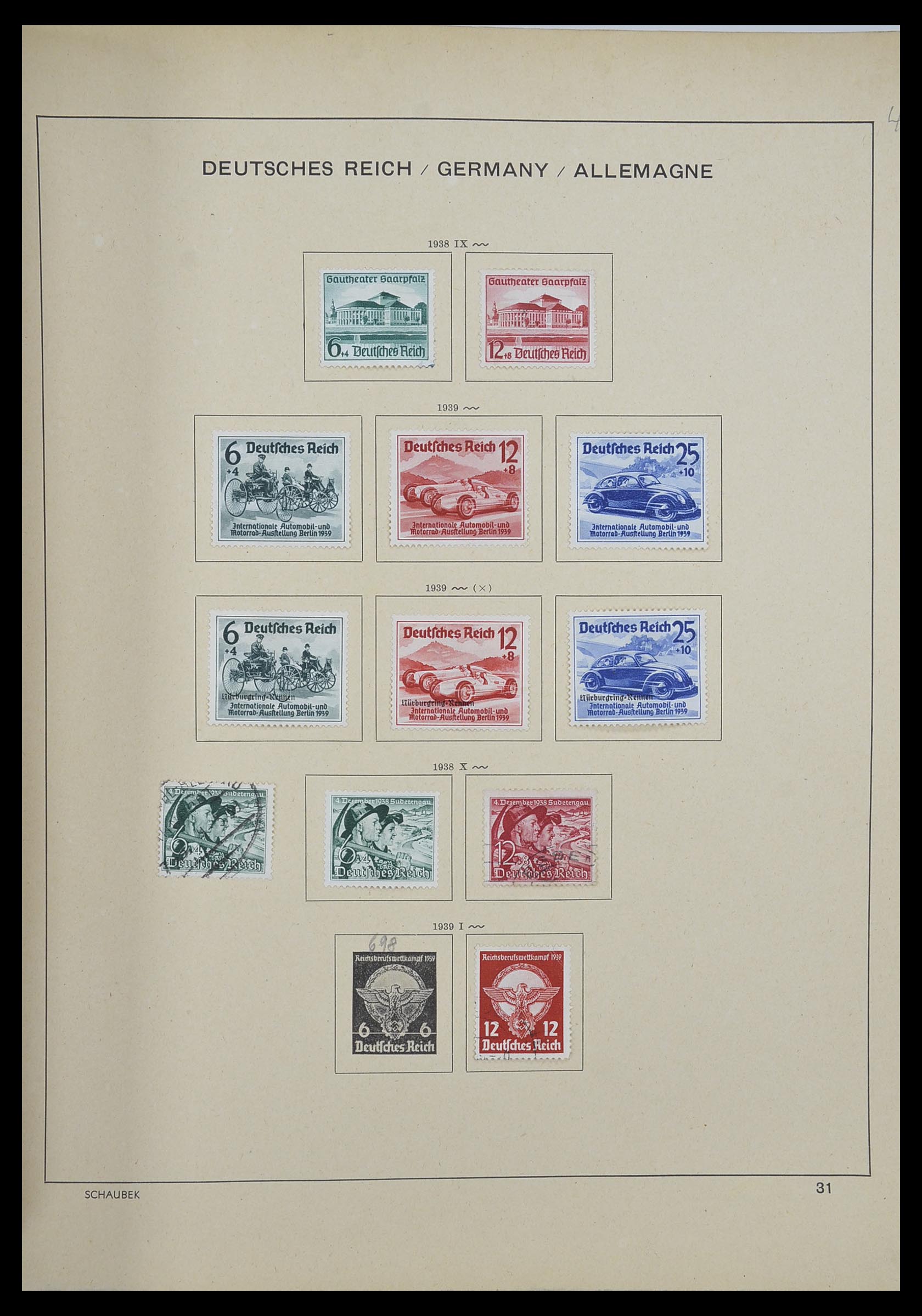 33192 058 - Stamp collection 33192 Germany 1850-1984.