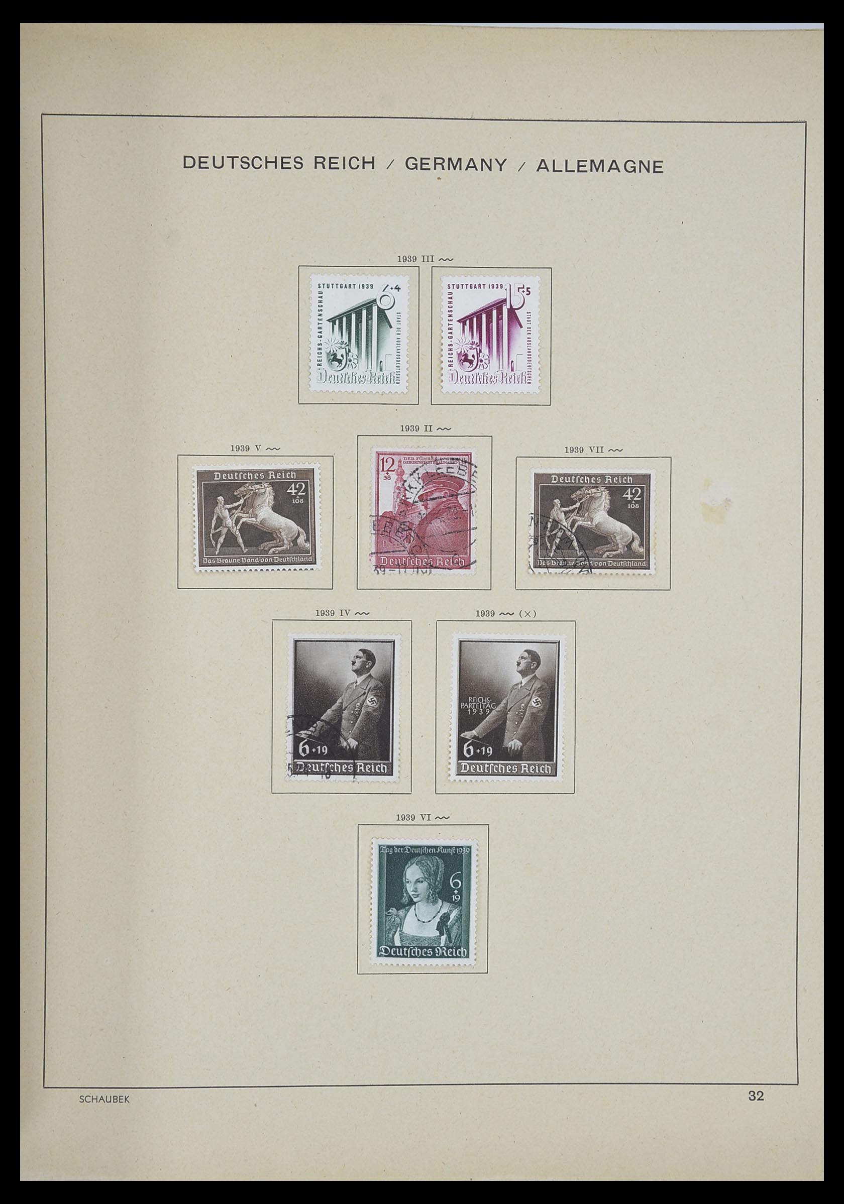 33192 059 - Postzegelverzameling 33192 Duitsland 1850-1984.