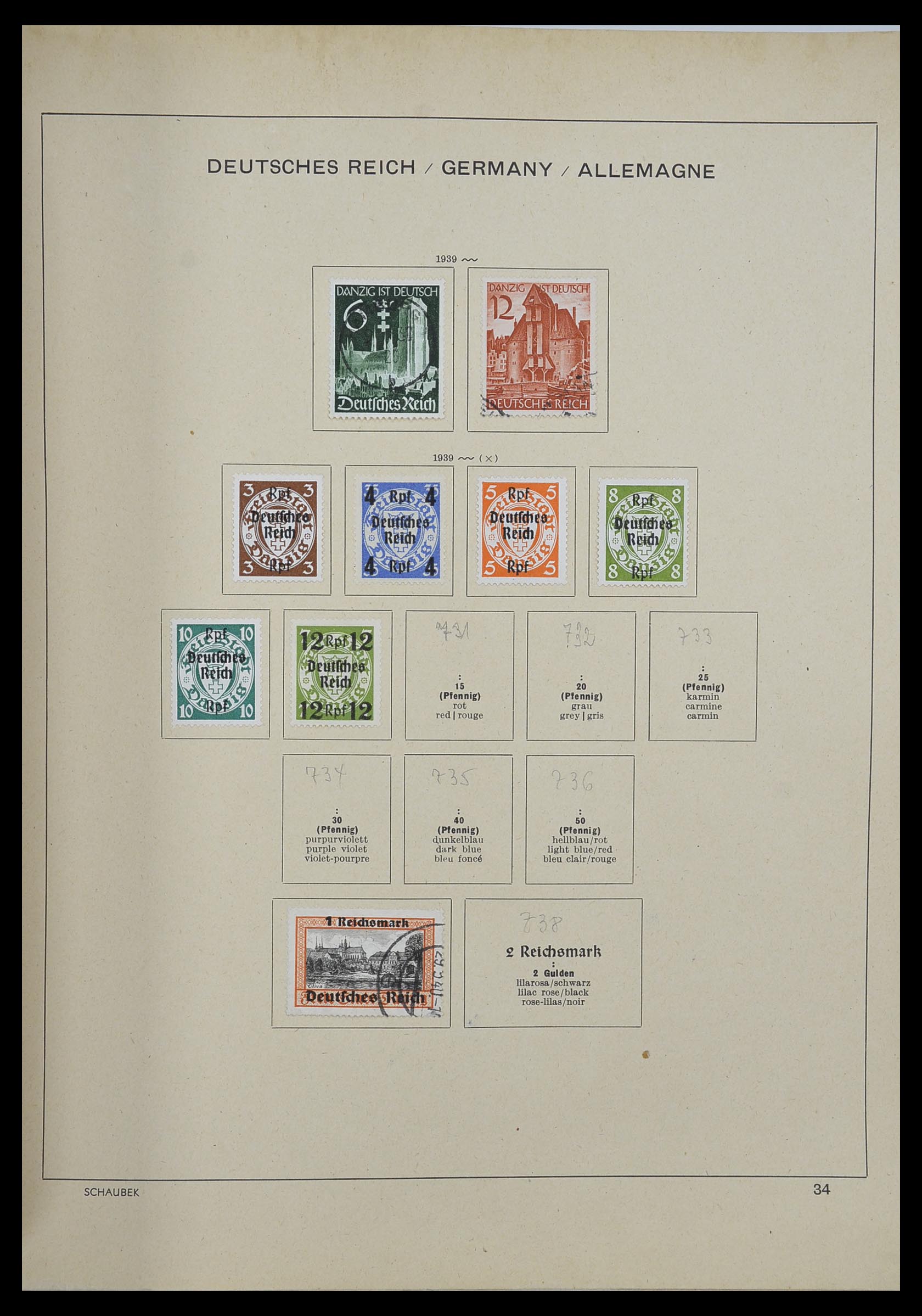 33192 060 - Postzegelverzameling 33192 Duitsland 1850-1984.