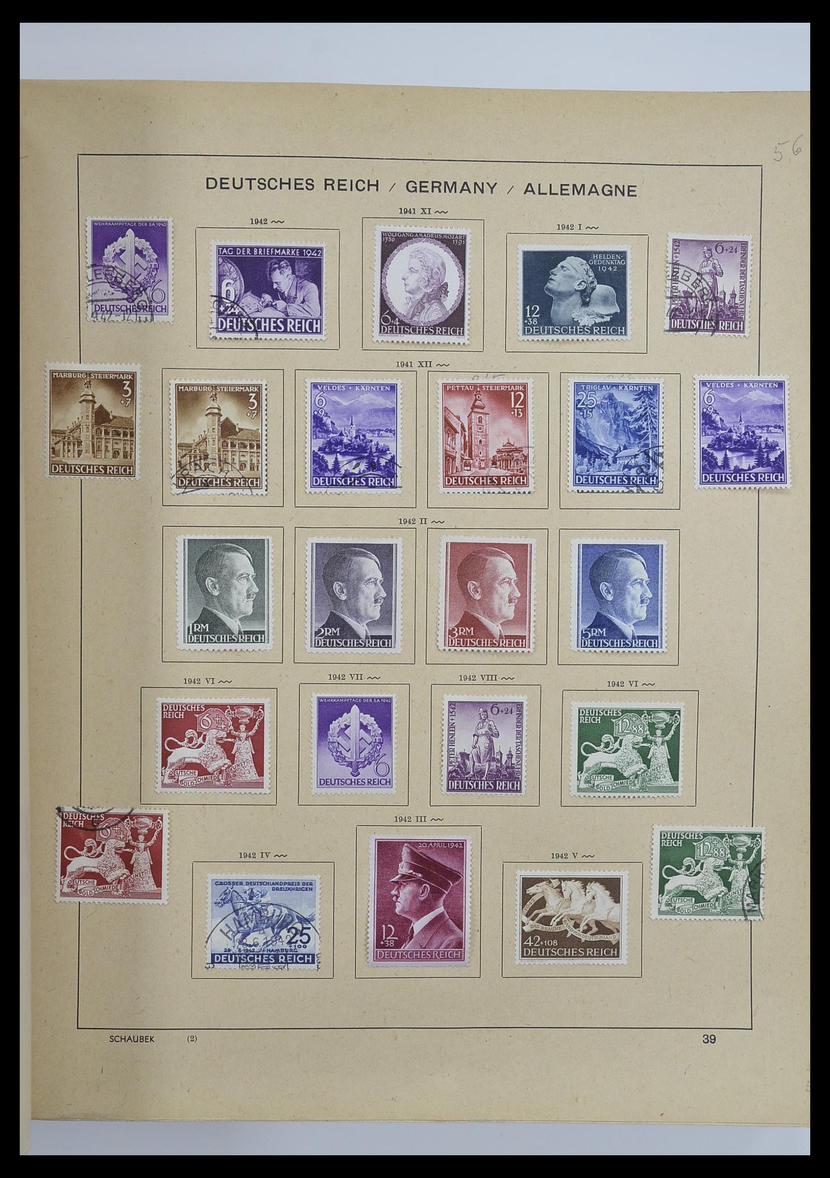 33192 067 - Stamp collection 33192 Germany 1850-1984.
