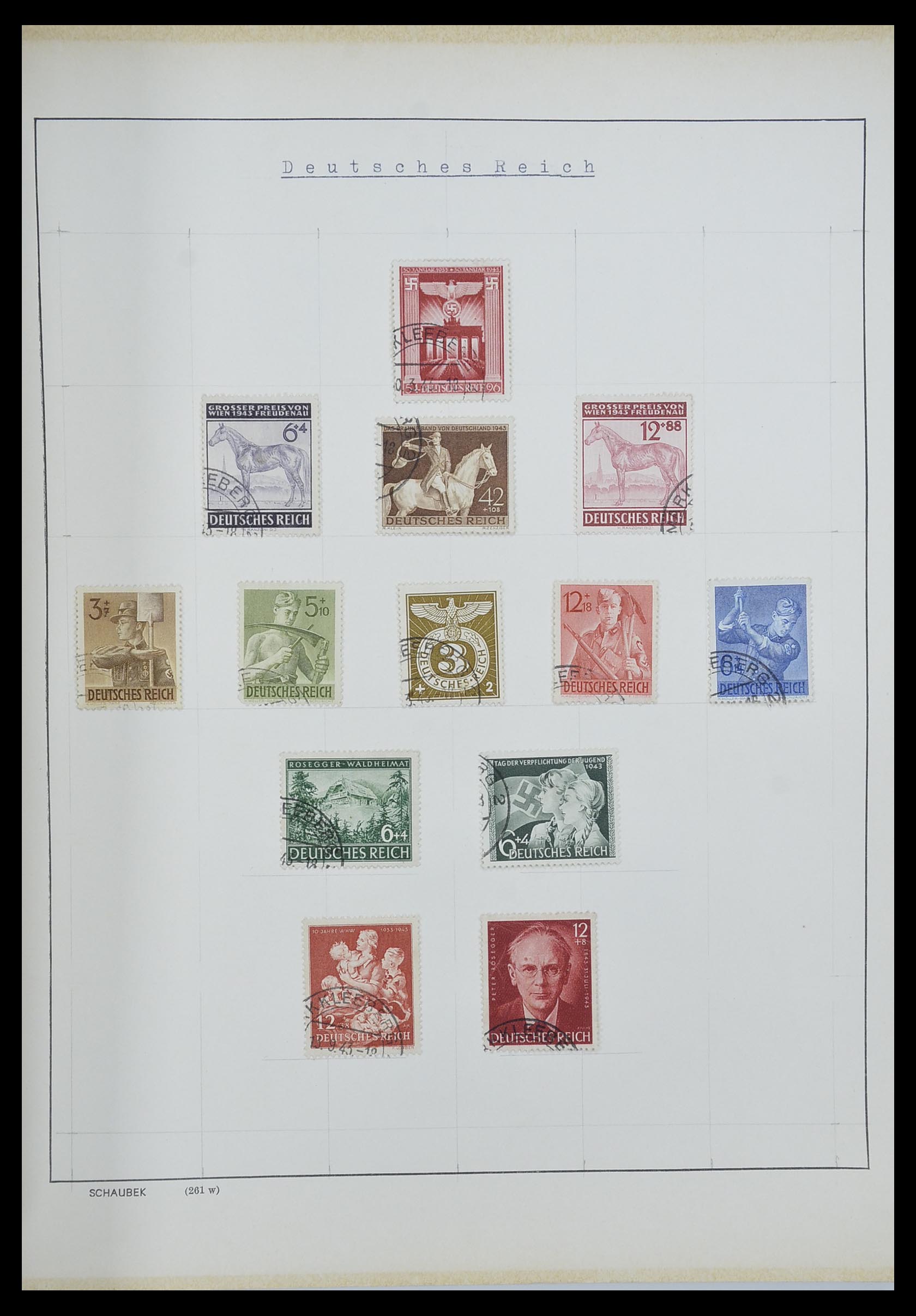 33192 072 - Stamp collection 33192 Germany 1850-1984.