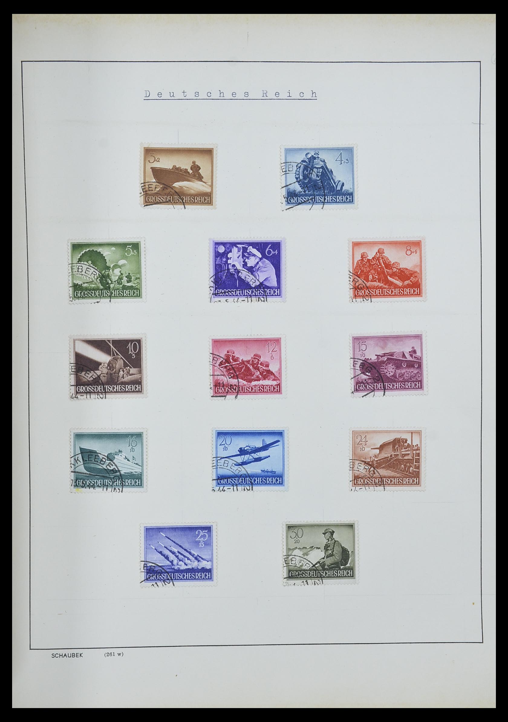 33192 076 - Stamp collection 33192 Germany 1850-1984.