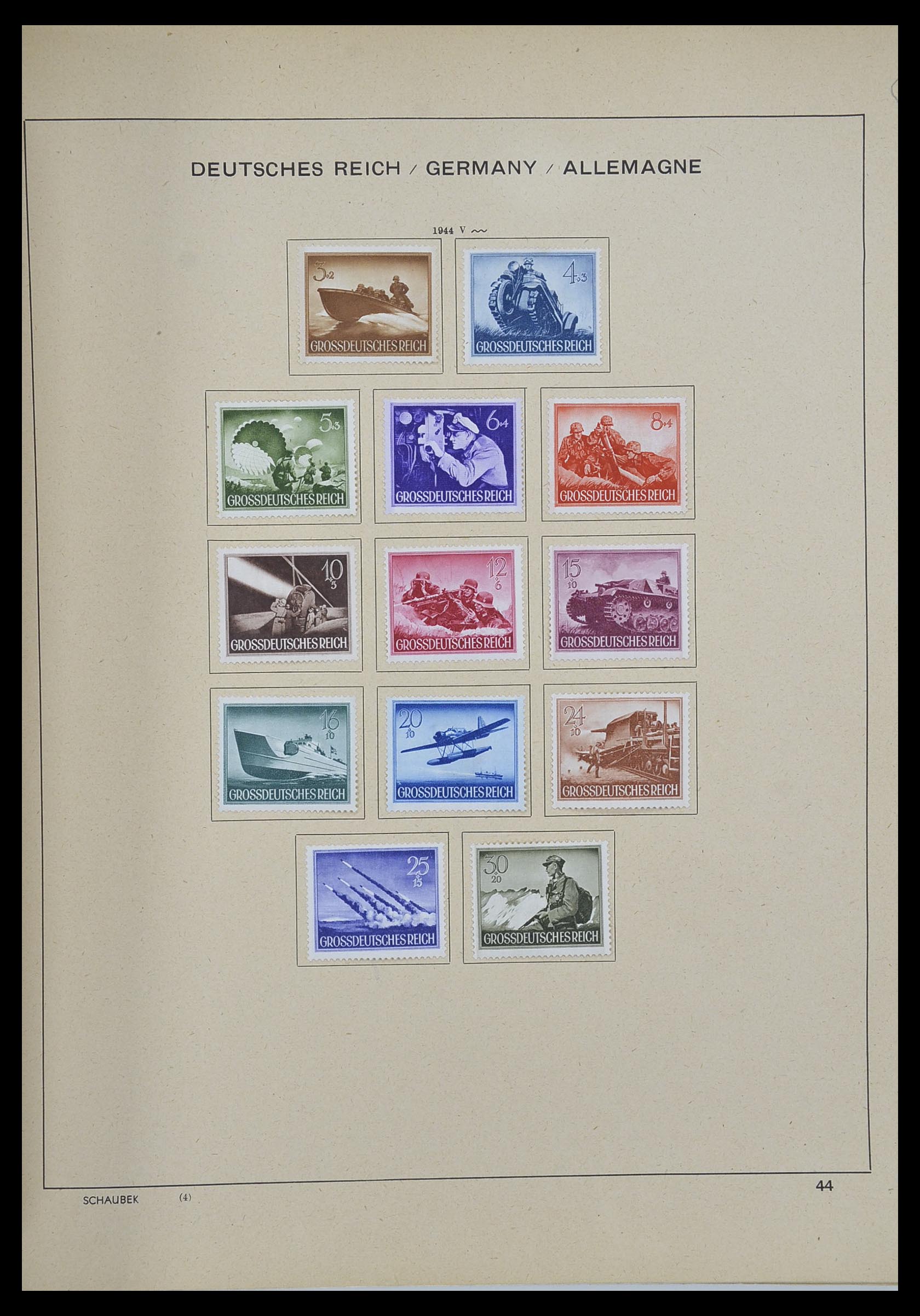 33192 077 - Stamp collection 33192 Germany 1850-1984.