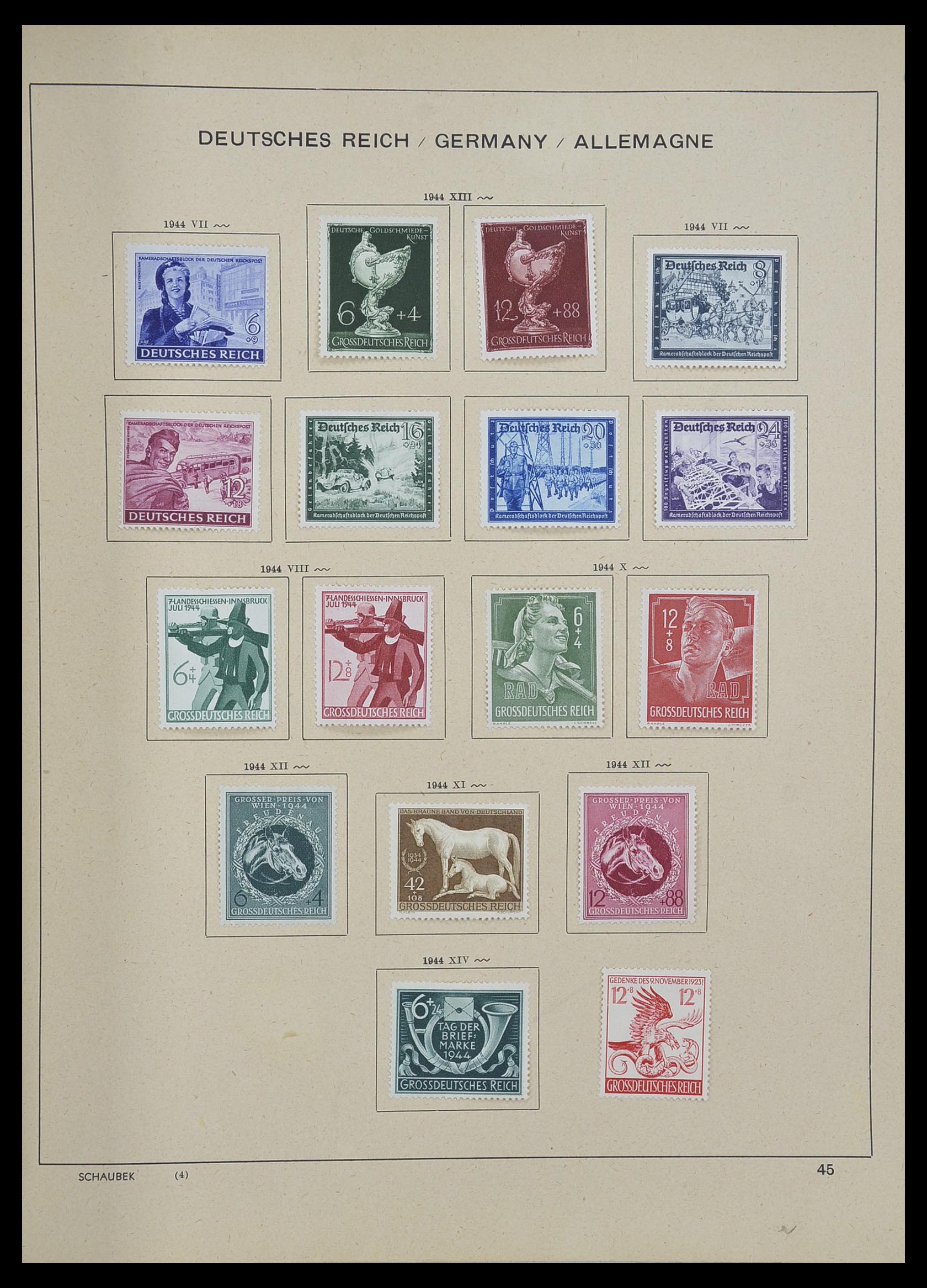 33192 079 - Stamp collection 33192 Germany 1850-1984.