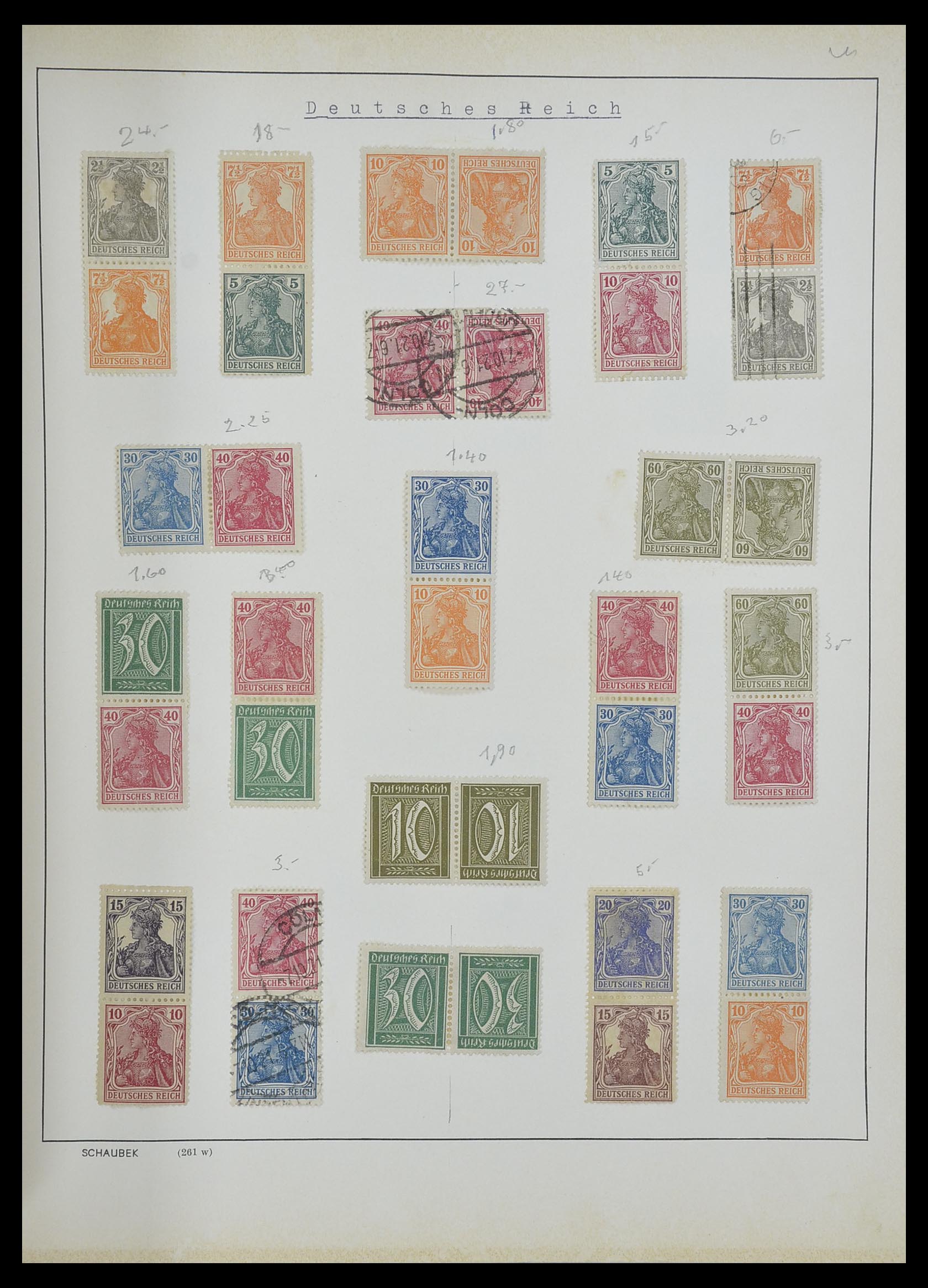 33192 087 - Stamp collection 33192 Germany 1850-1984.